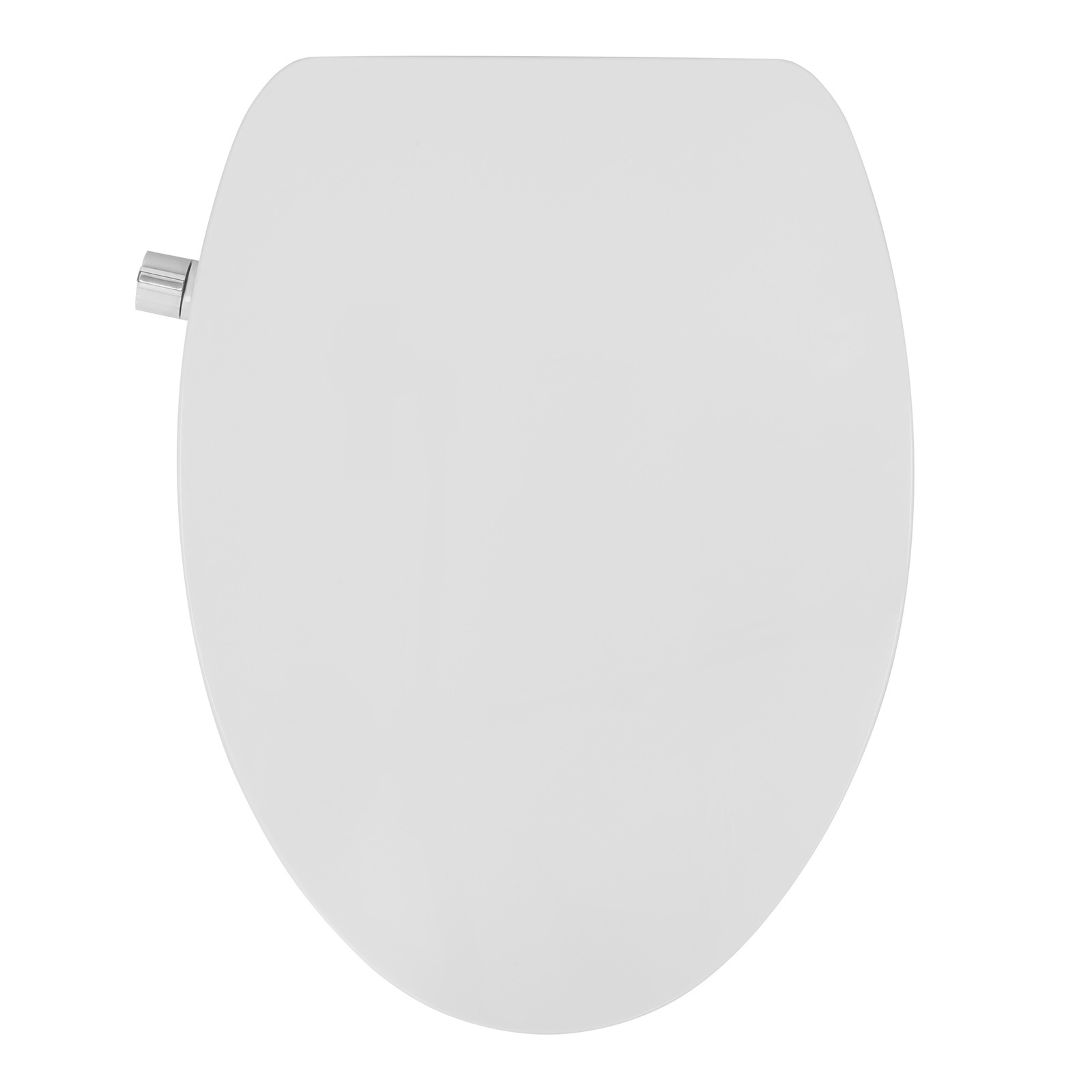 evekare Night glow toilet seat Plastic White Elongated Soft Close Toilet  Seat in the Toilet Seats department at