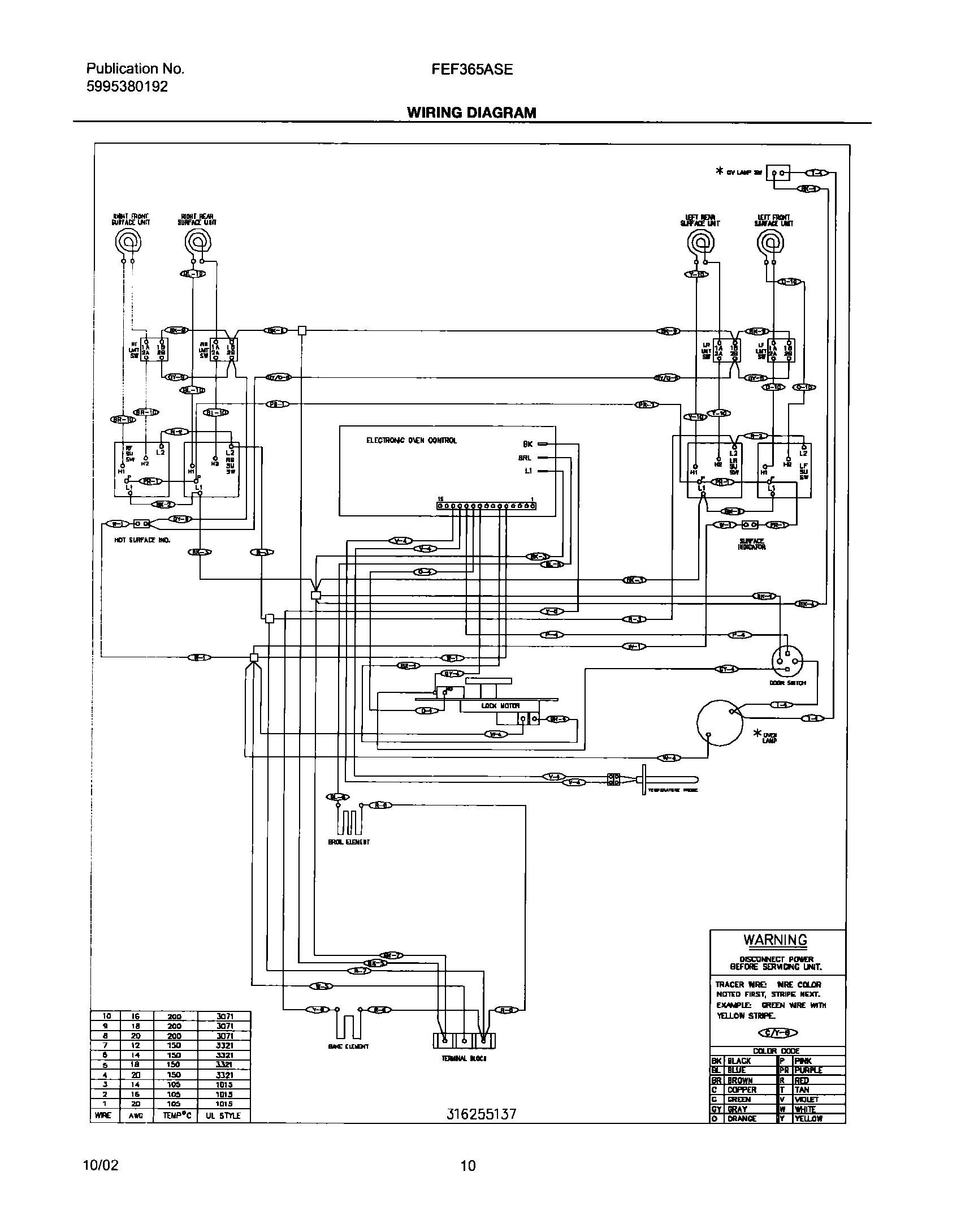10 - WIRING DIAGRAM