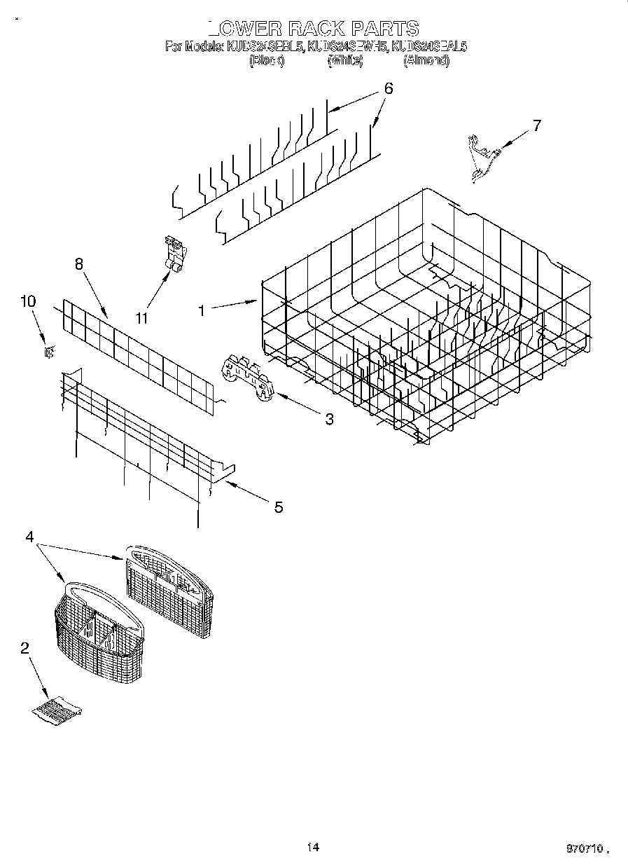 11 - LOWER RACK