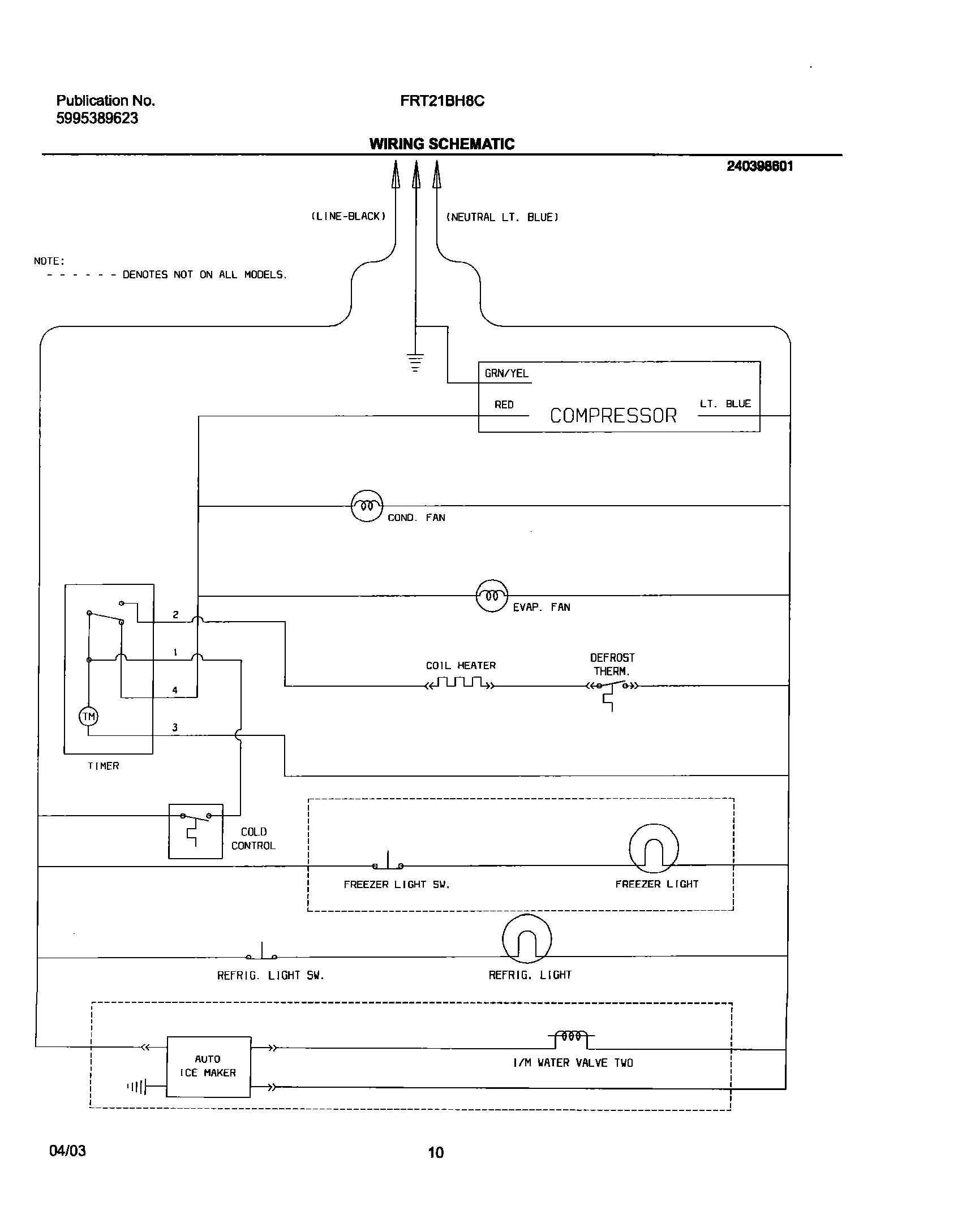 10 - WIRING SCHEMATIC