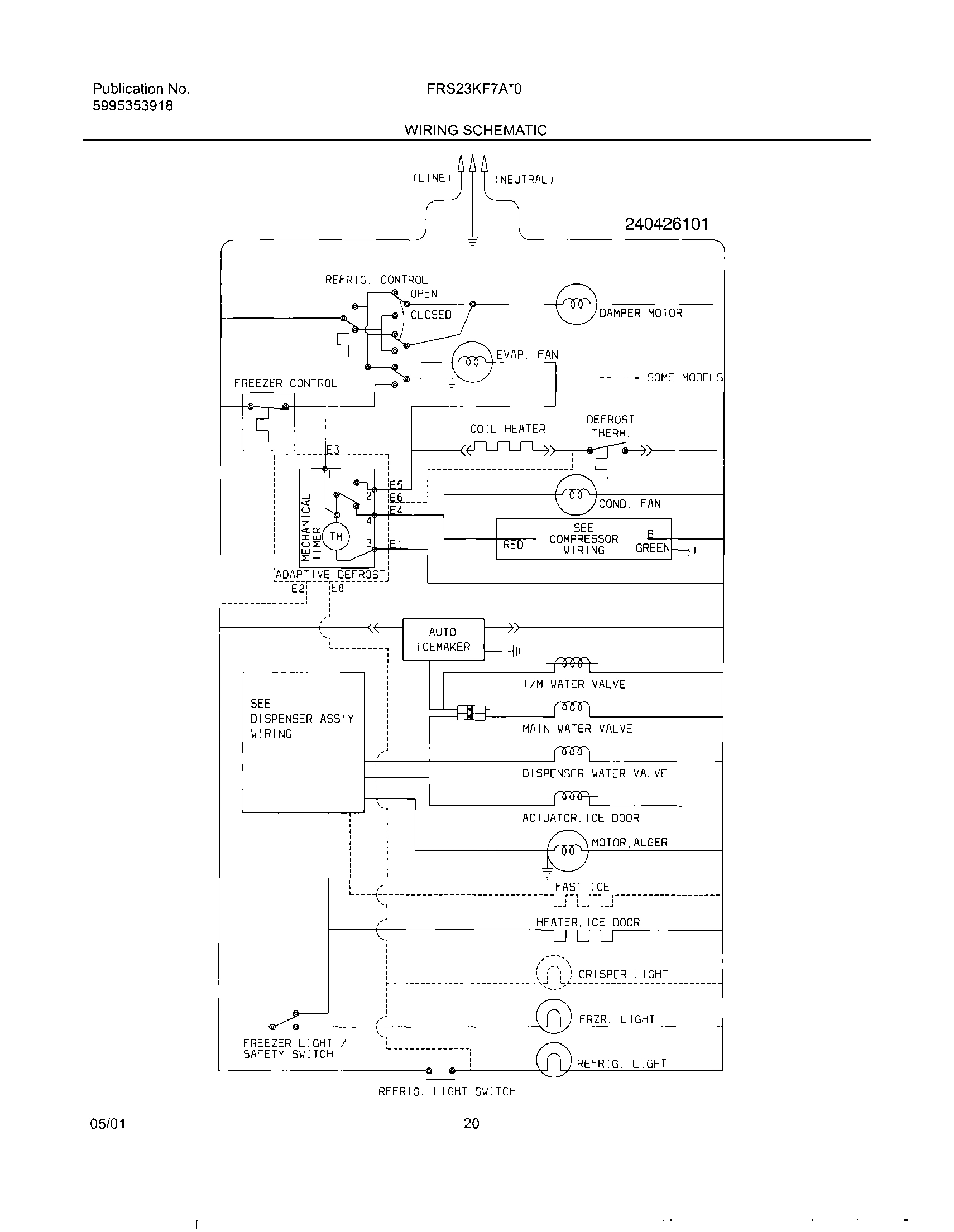 20 - WIRING SCHEMATIC