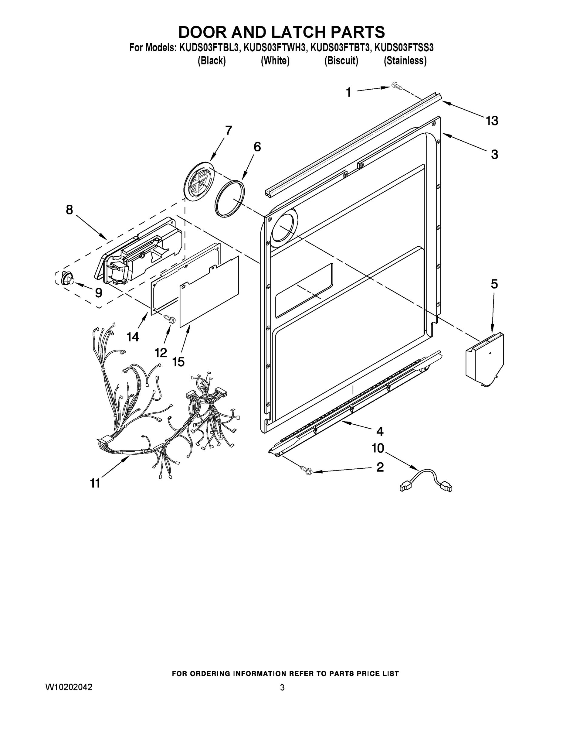 03 - DOOR AND LATCH PARTS