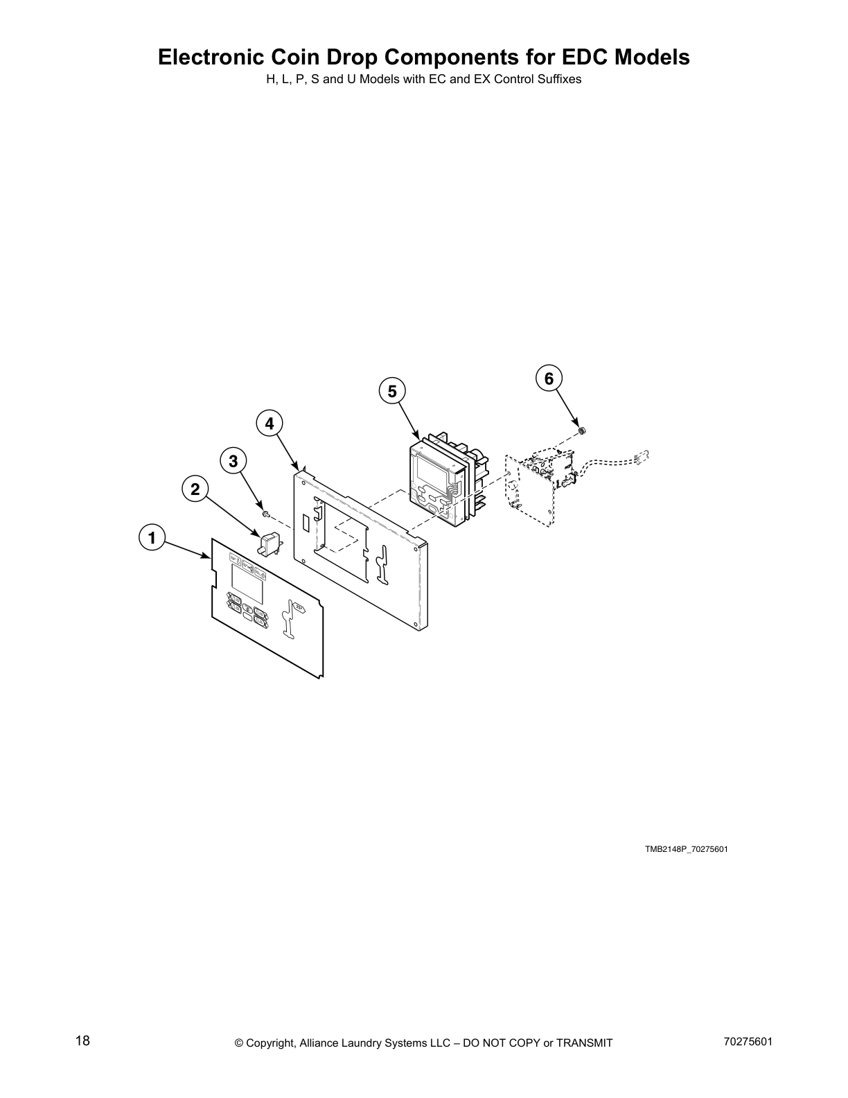 Electronic Coin Drop Components for EDC Models