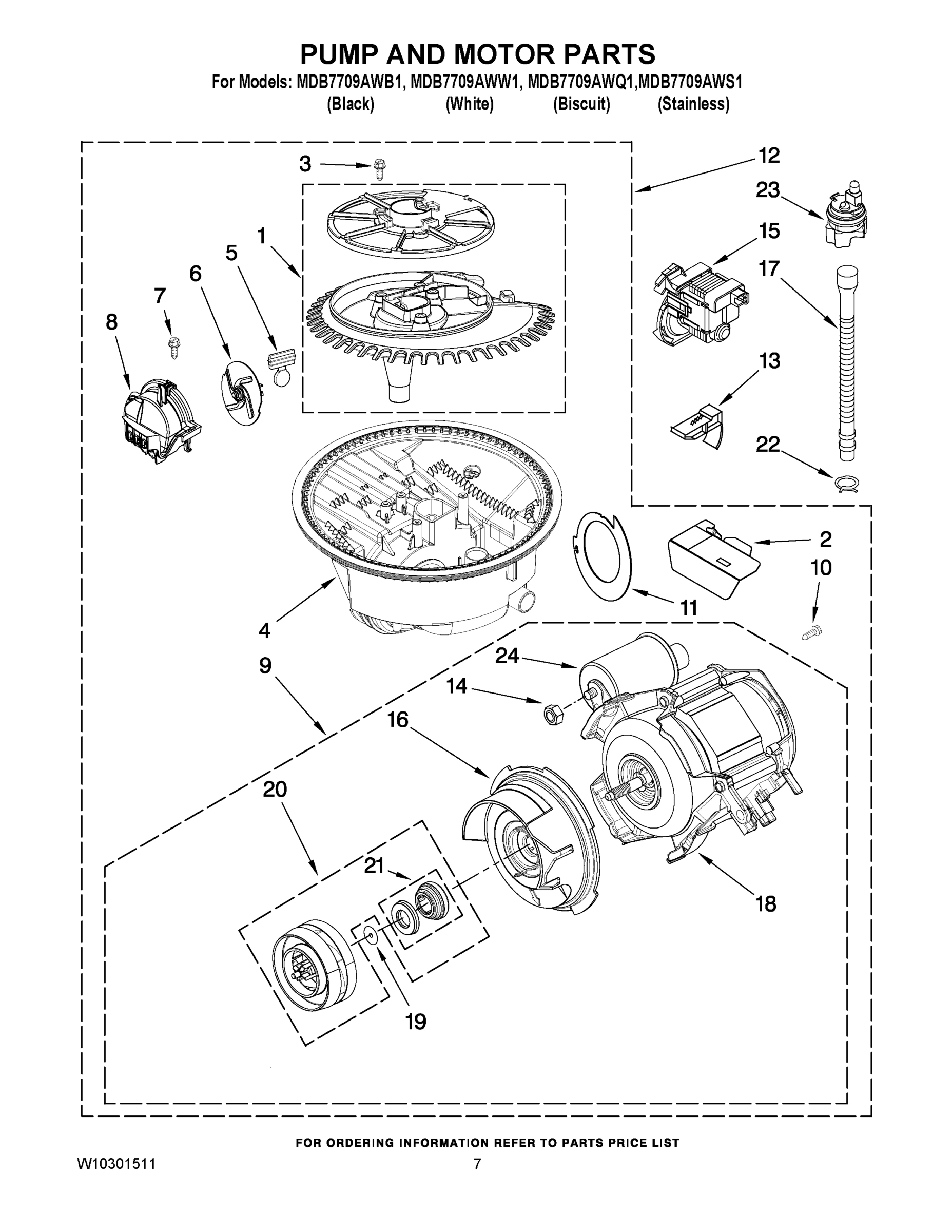 06 - PUMP AND MOTOR PARTS