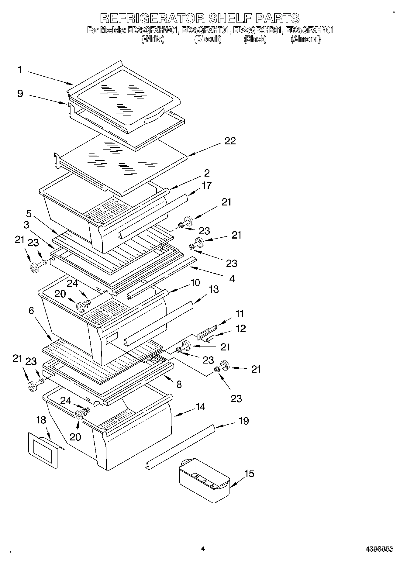 03 - REFRIGERATOR SHELF