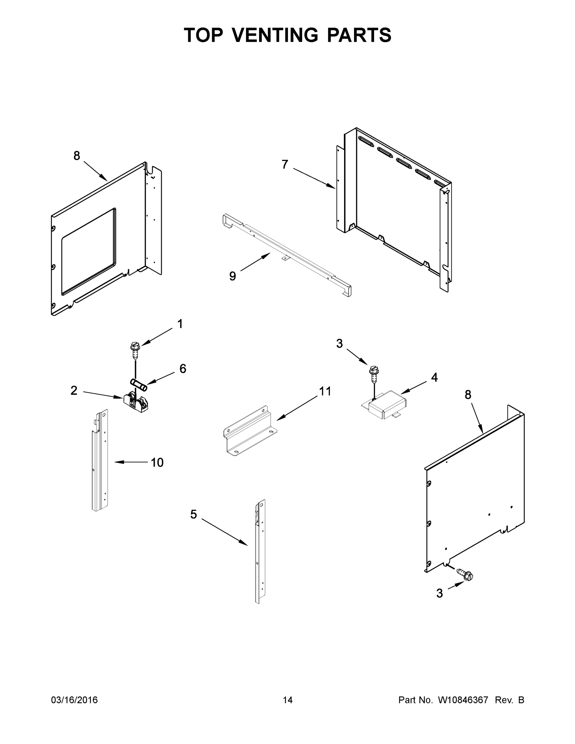 08 - TOP VENTING PARTS