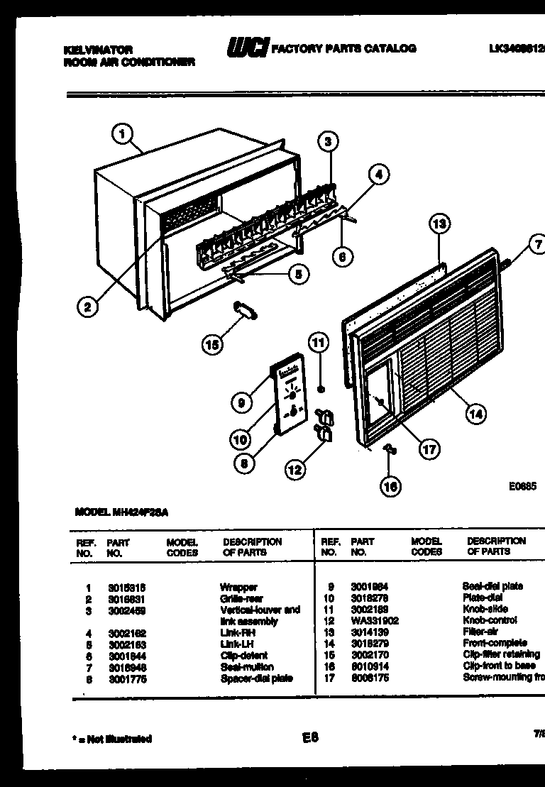 02 - CABINET PARTS