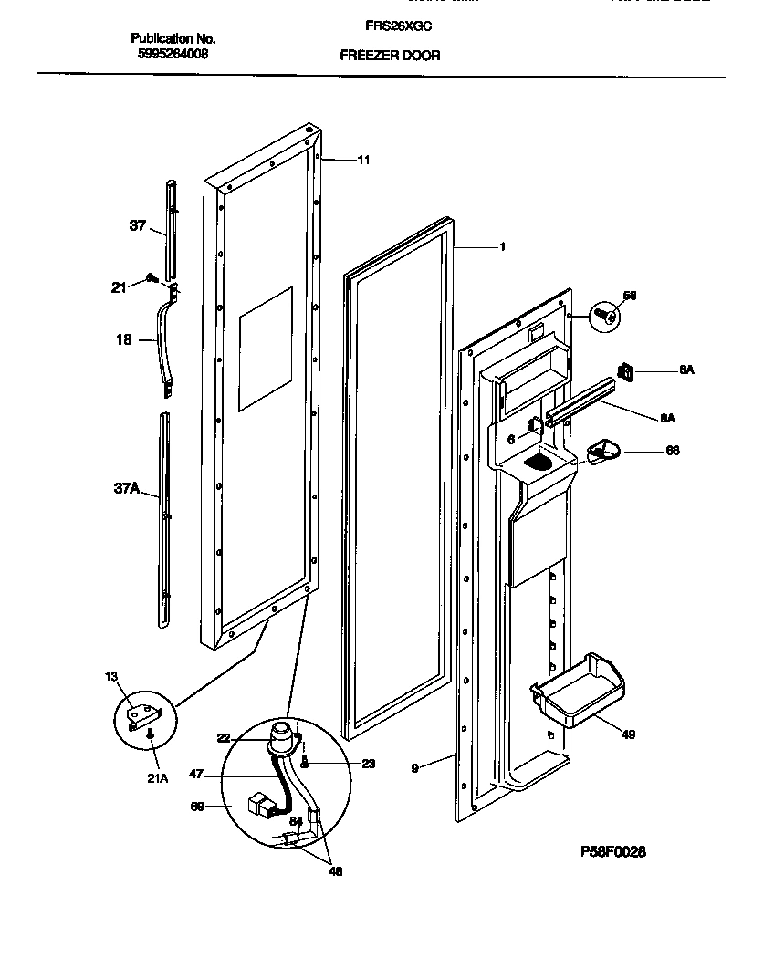 02 - FREEZER DOOR