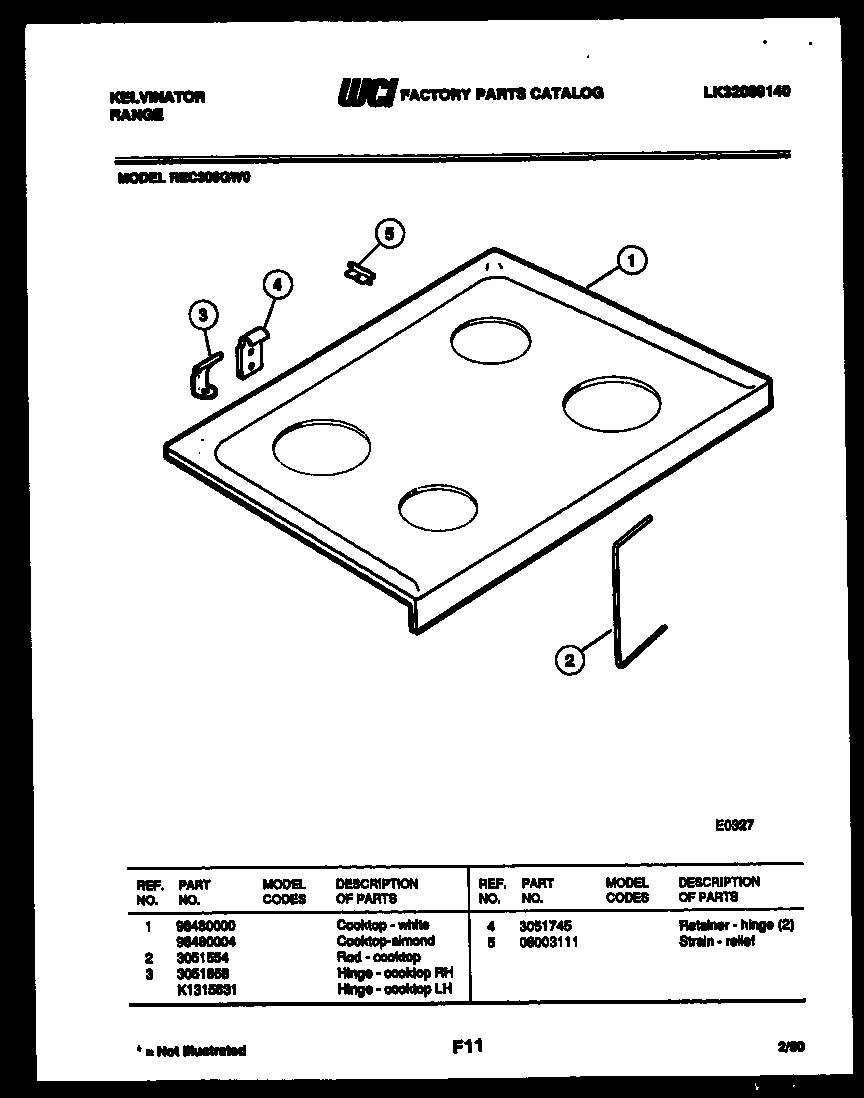 03 - COOKTOP PARTS