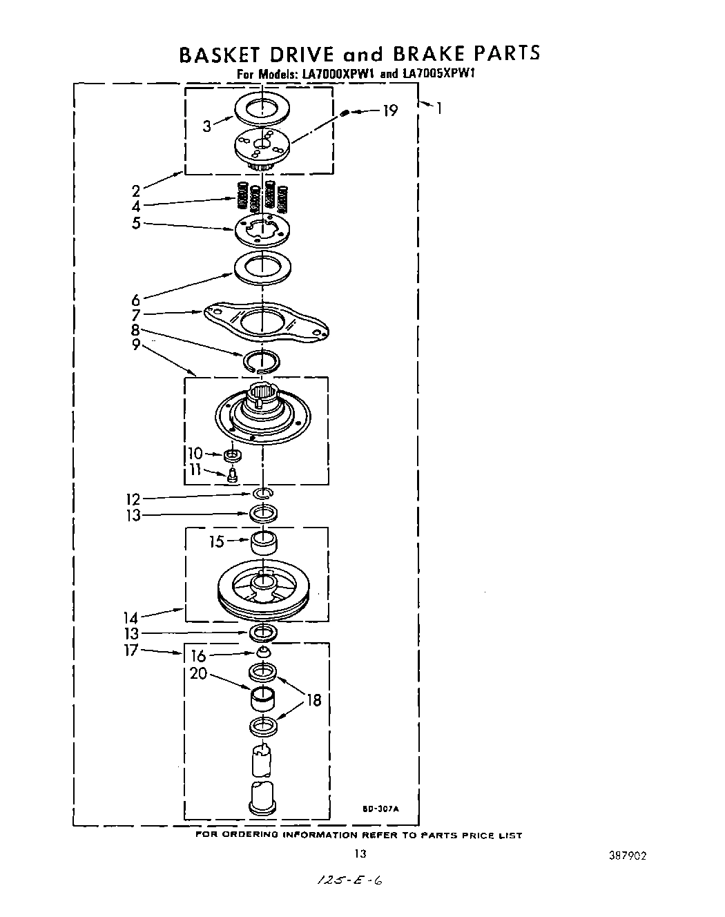 11 - BASKET DRIVE AND BRAKE