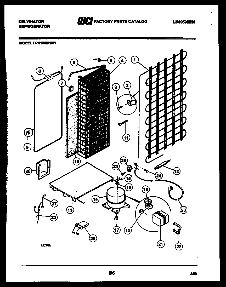 07 - SYSTEM AND AUTOMATIC DEFROST PARTS