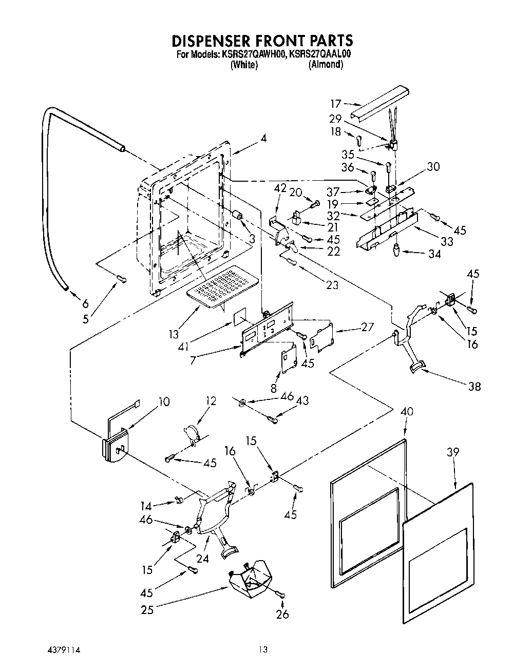 08 - DISPENSER FRONT
