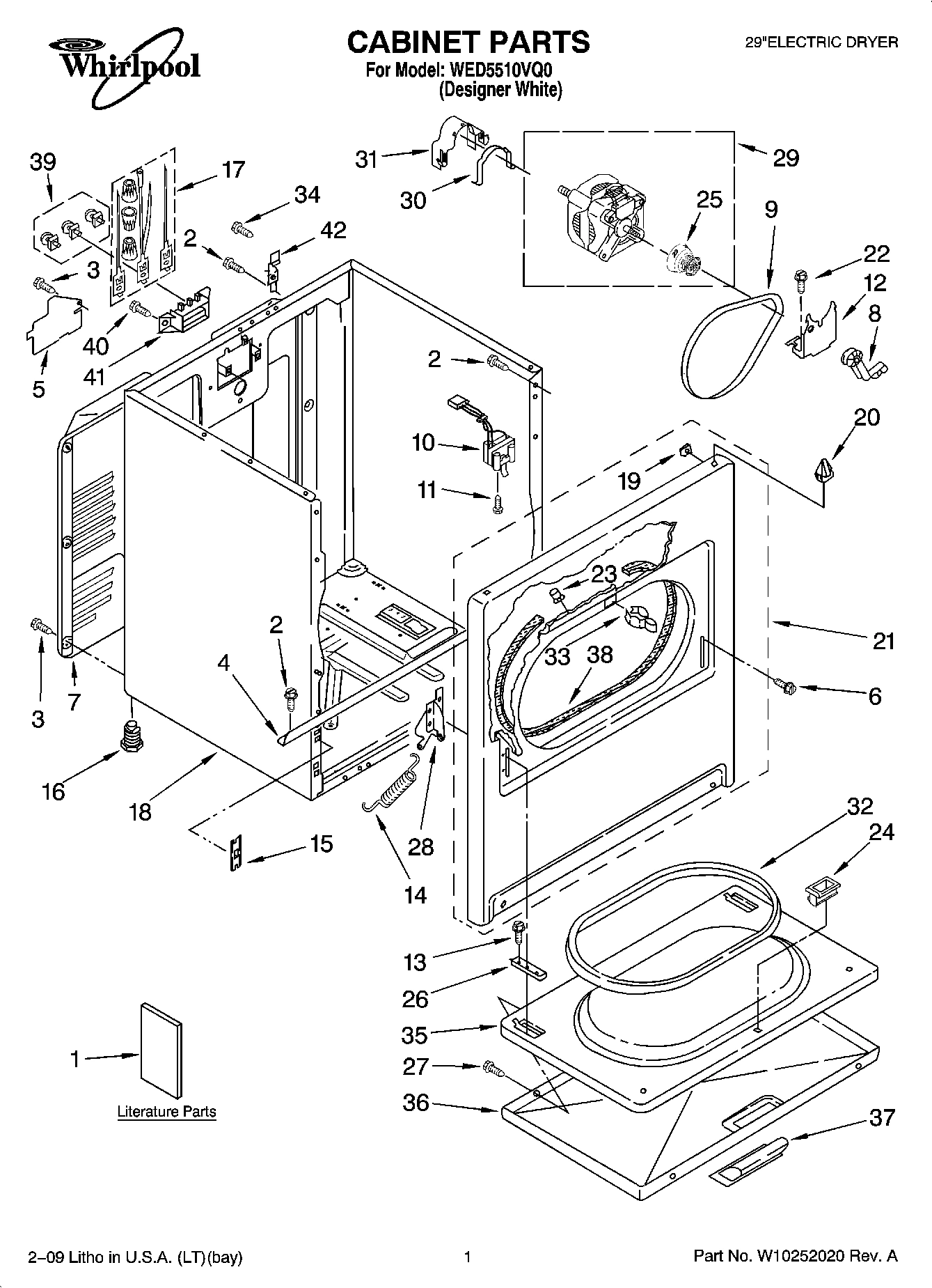 01 - CABINET PARTS