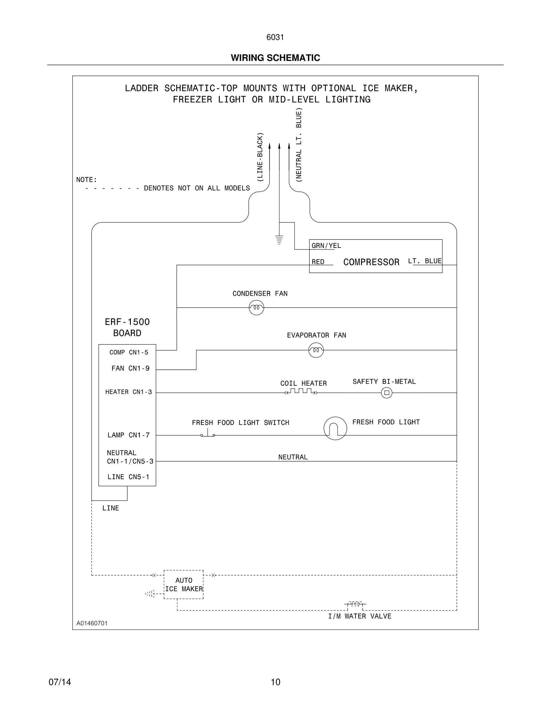 10 - WIRING SCHEMATIC