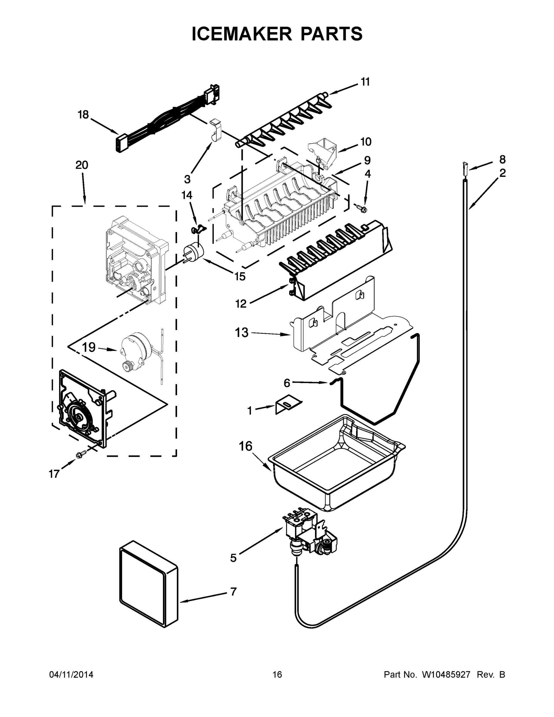 09 - ICEMAKER PARTS