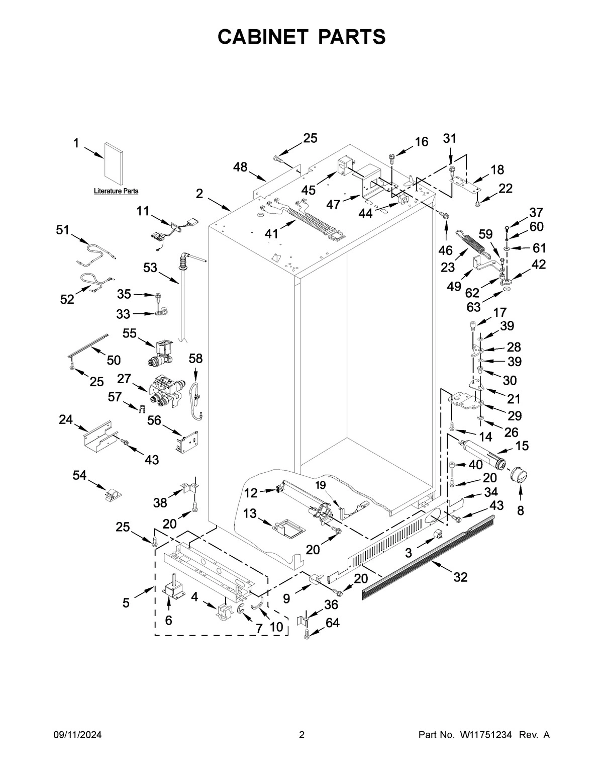 02 - CABINET PARTS