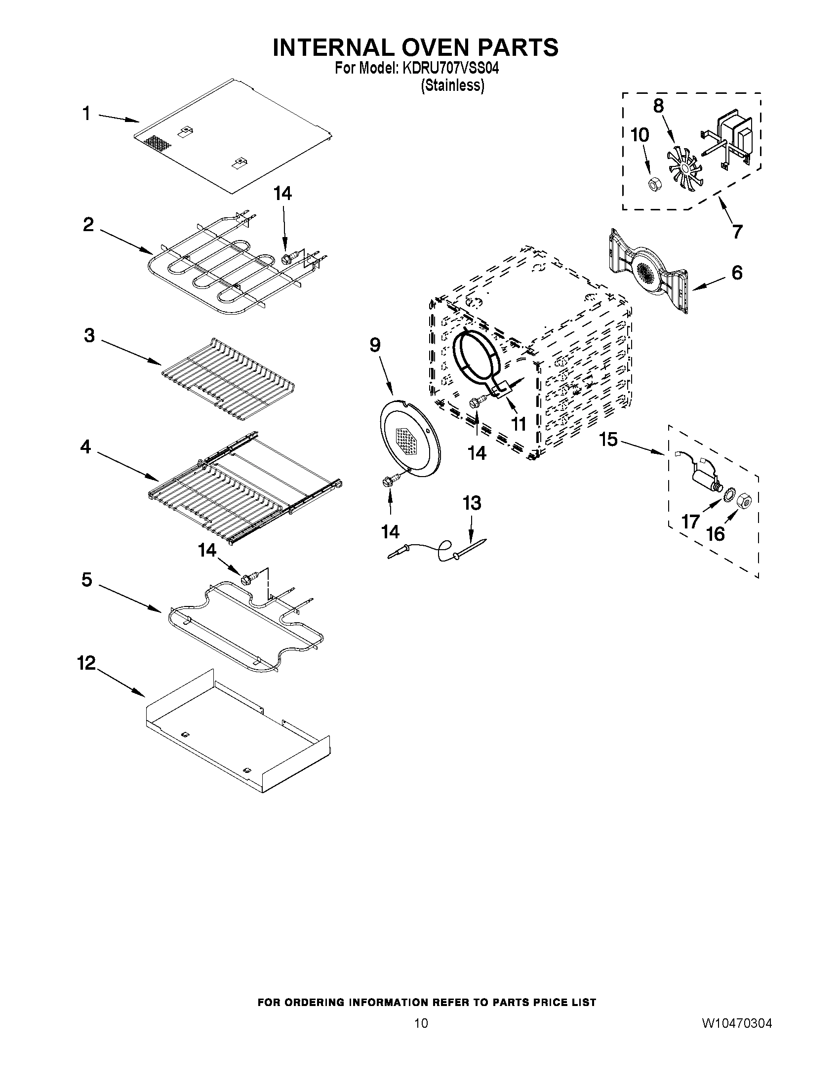 07 - INTERNAL OVEN PARTS