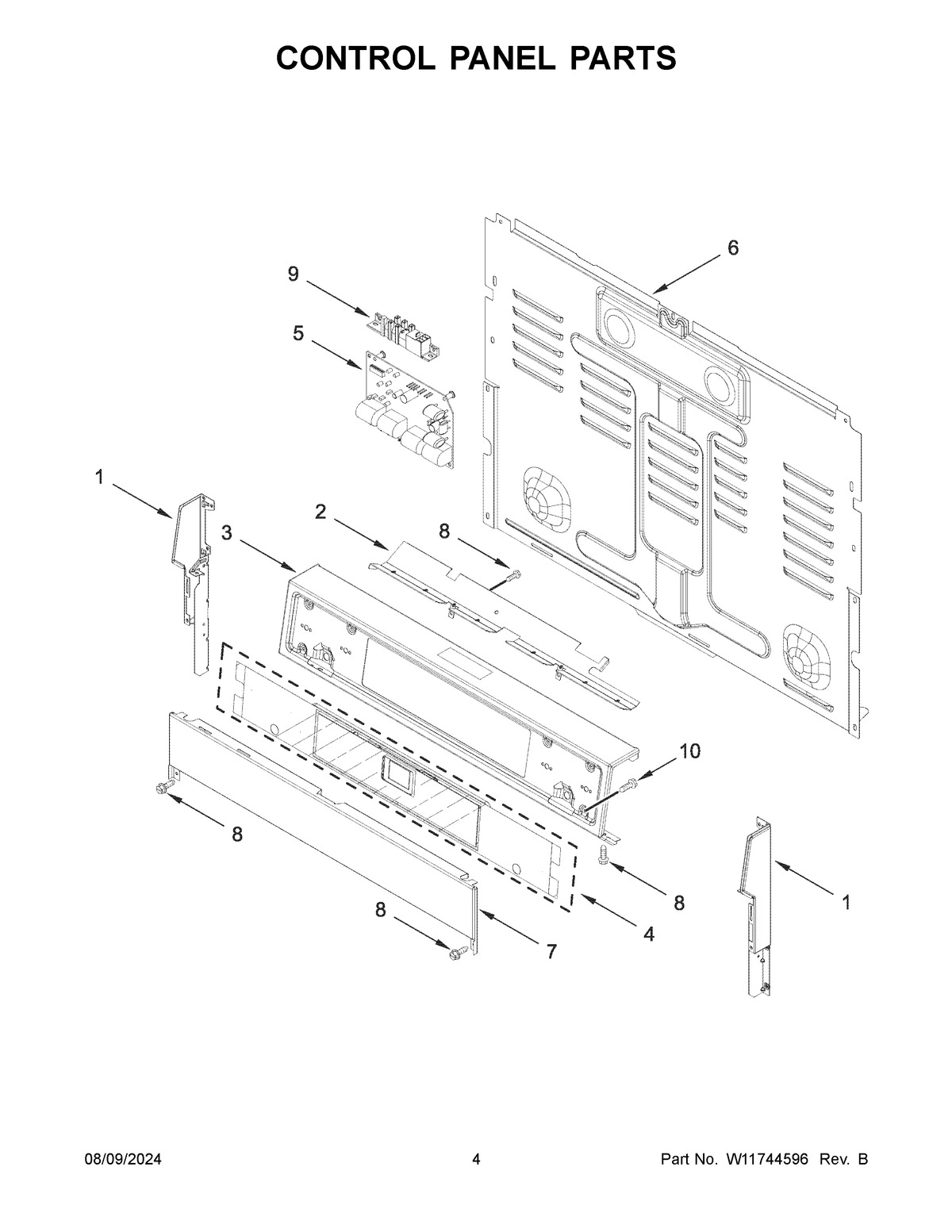 03 - CONTROL PANEL PARTS