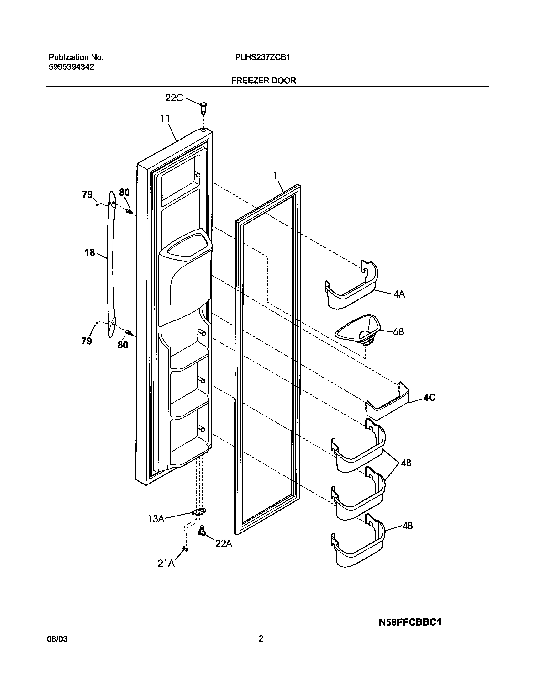 03 - FREEZER DOOR