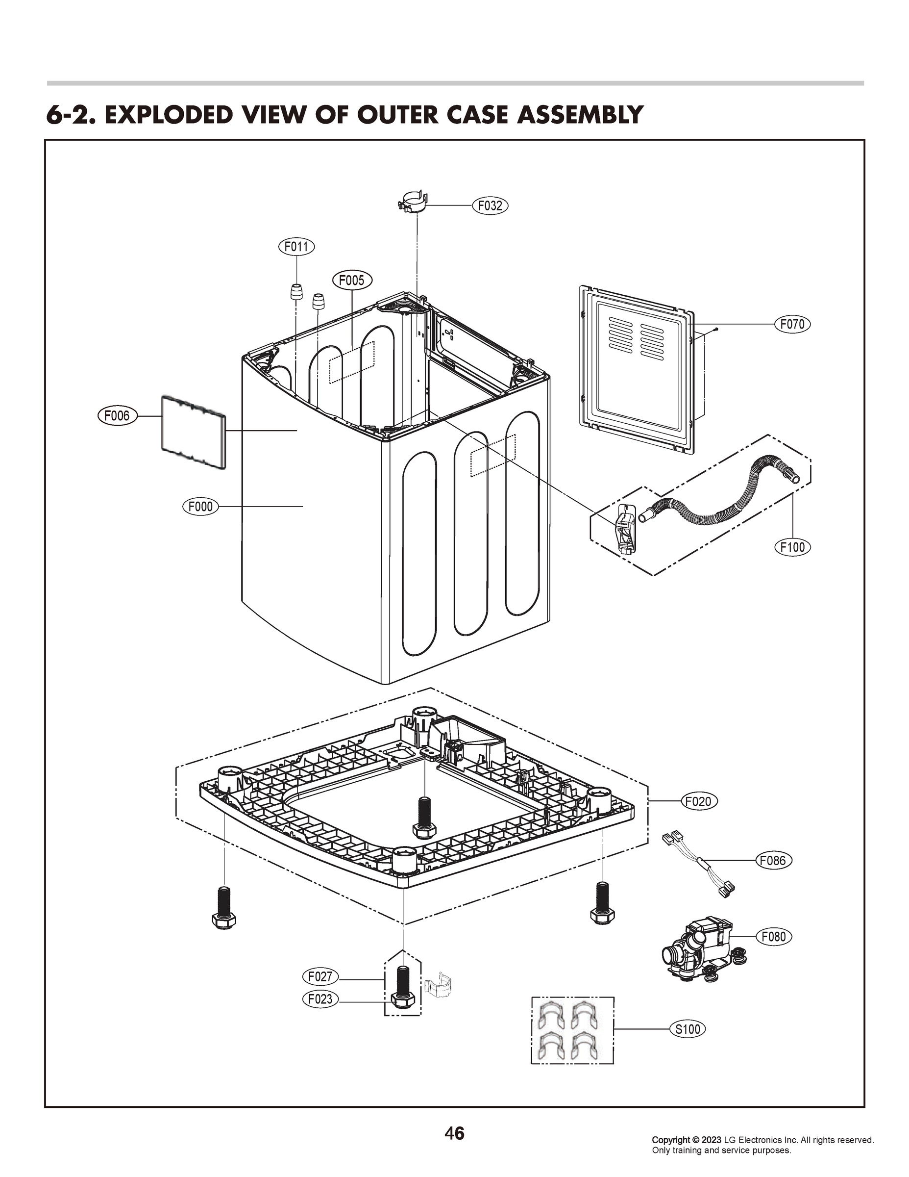 OUTER CASE ASSEMBLY