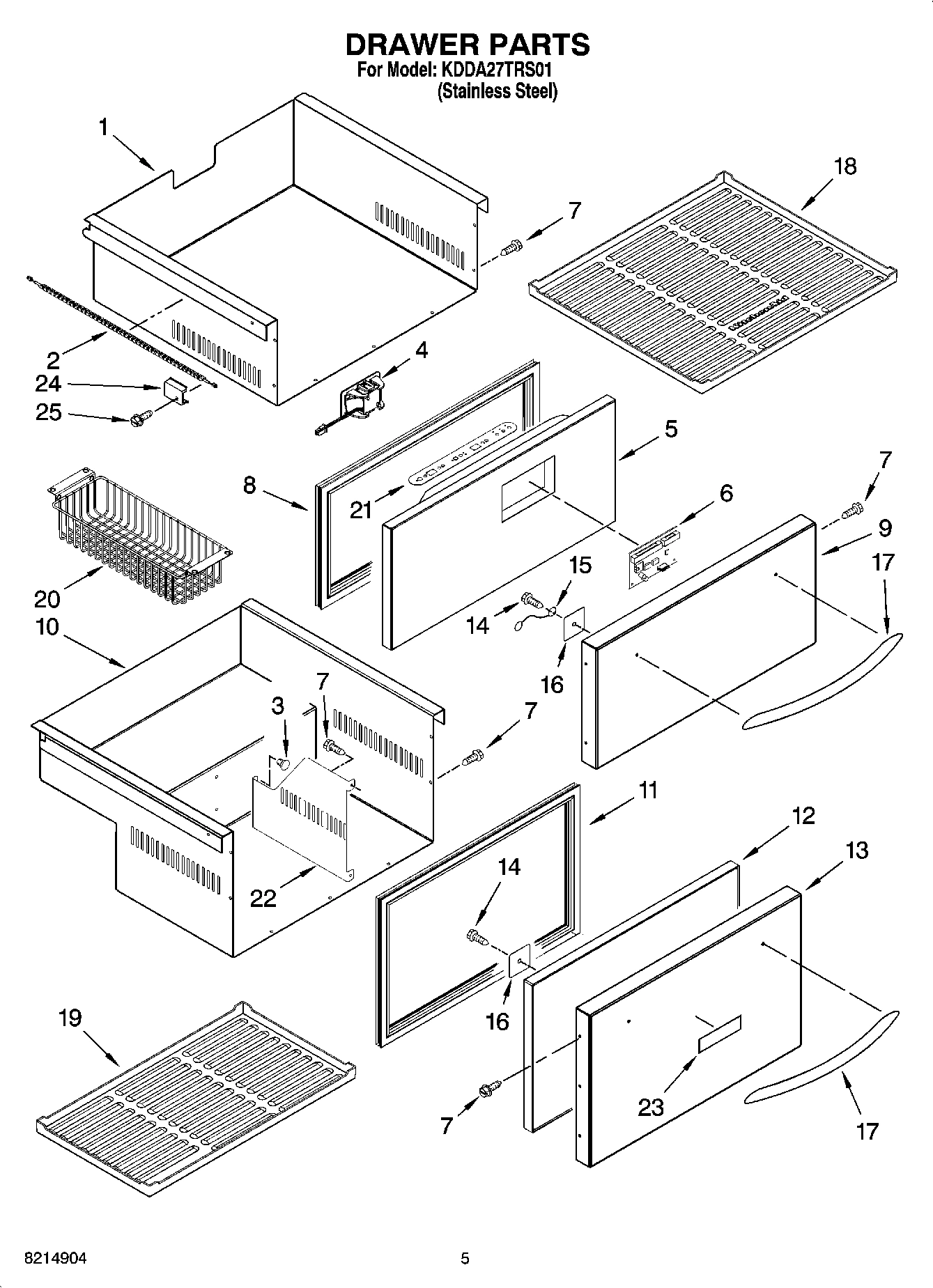 03 - DRAWER PARTS