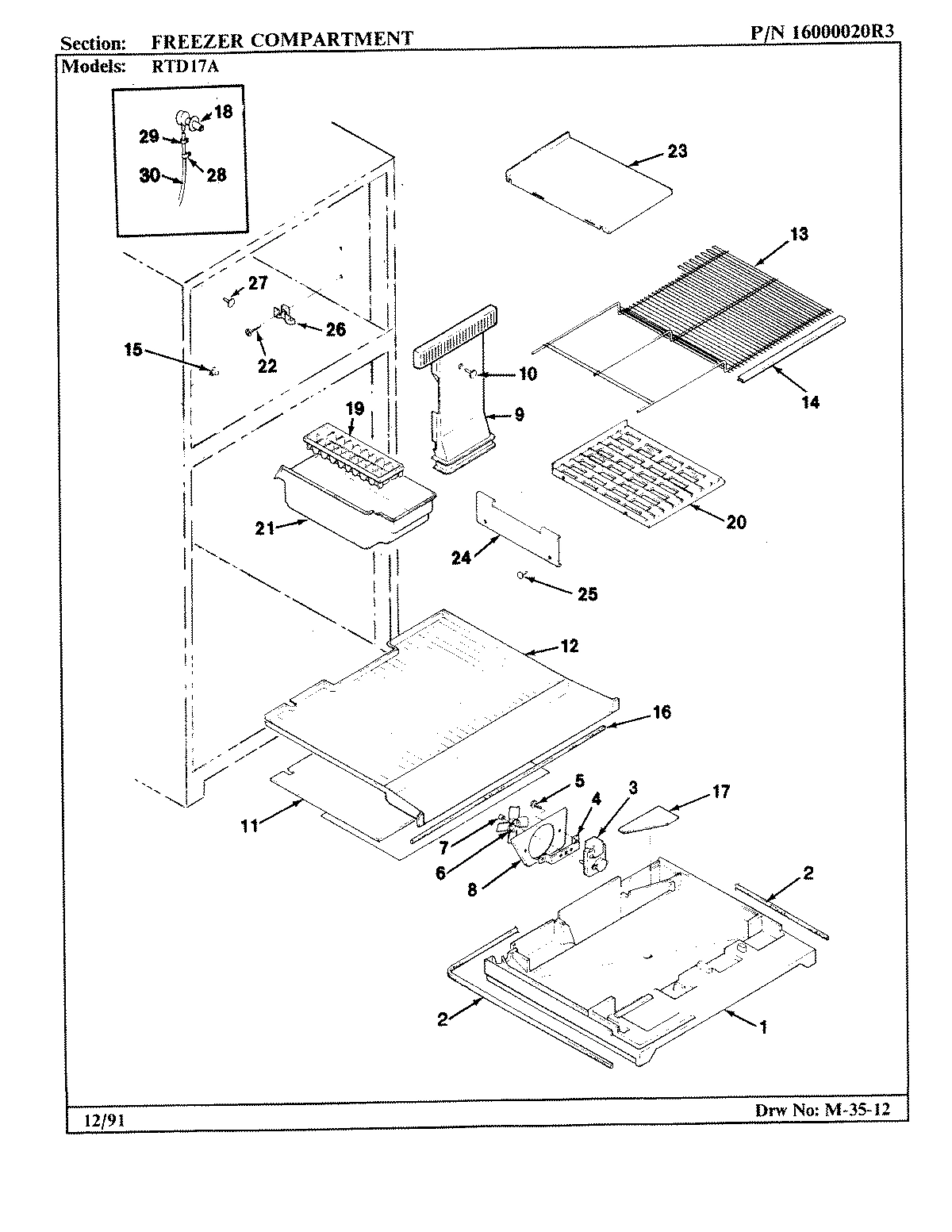 01 - FREEZER COMPARTMENT