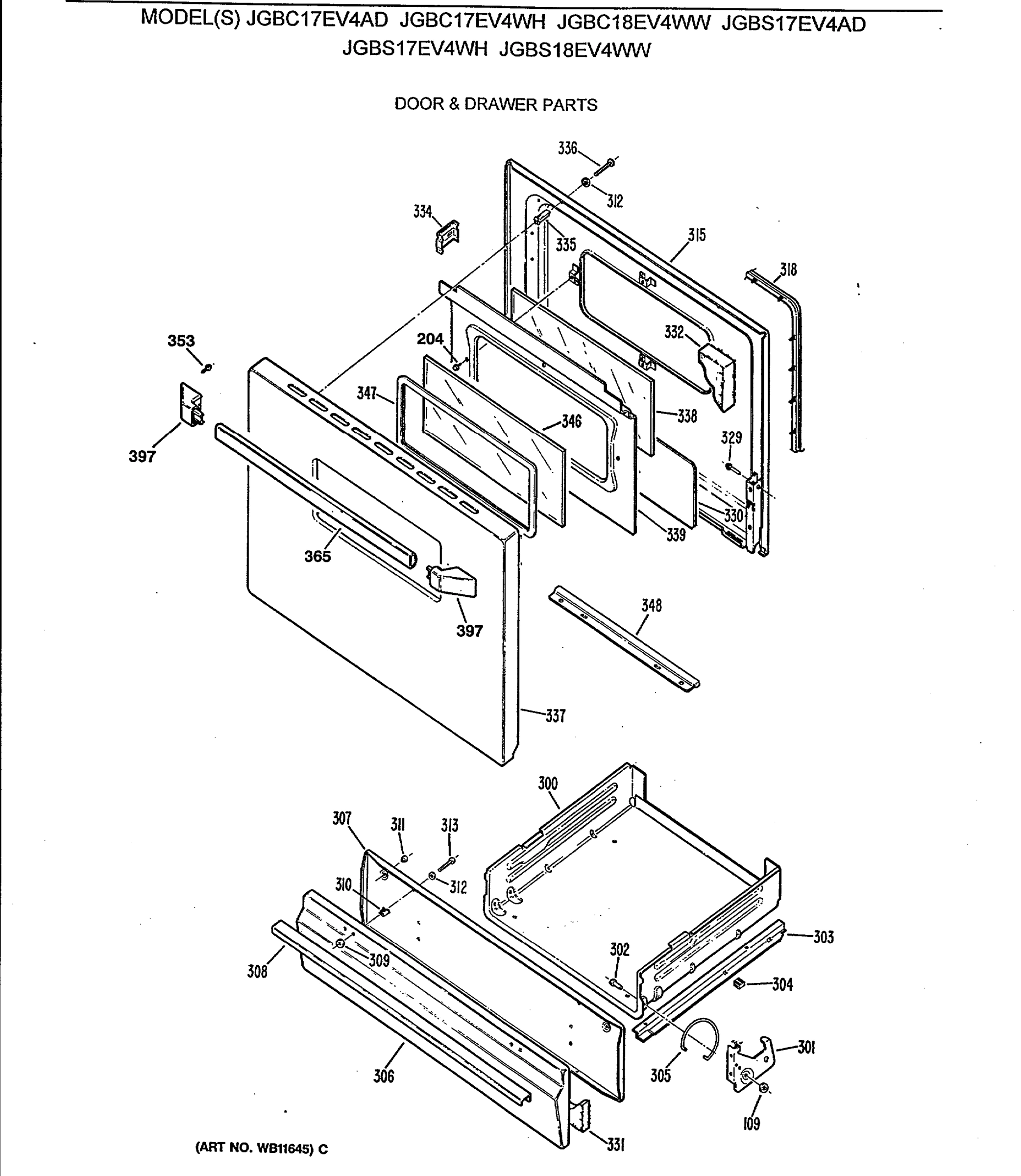 DOOR & DRAWER PARTS