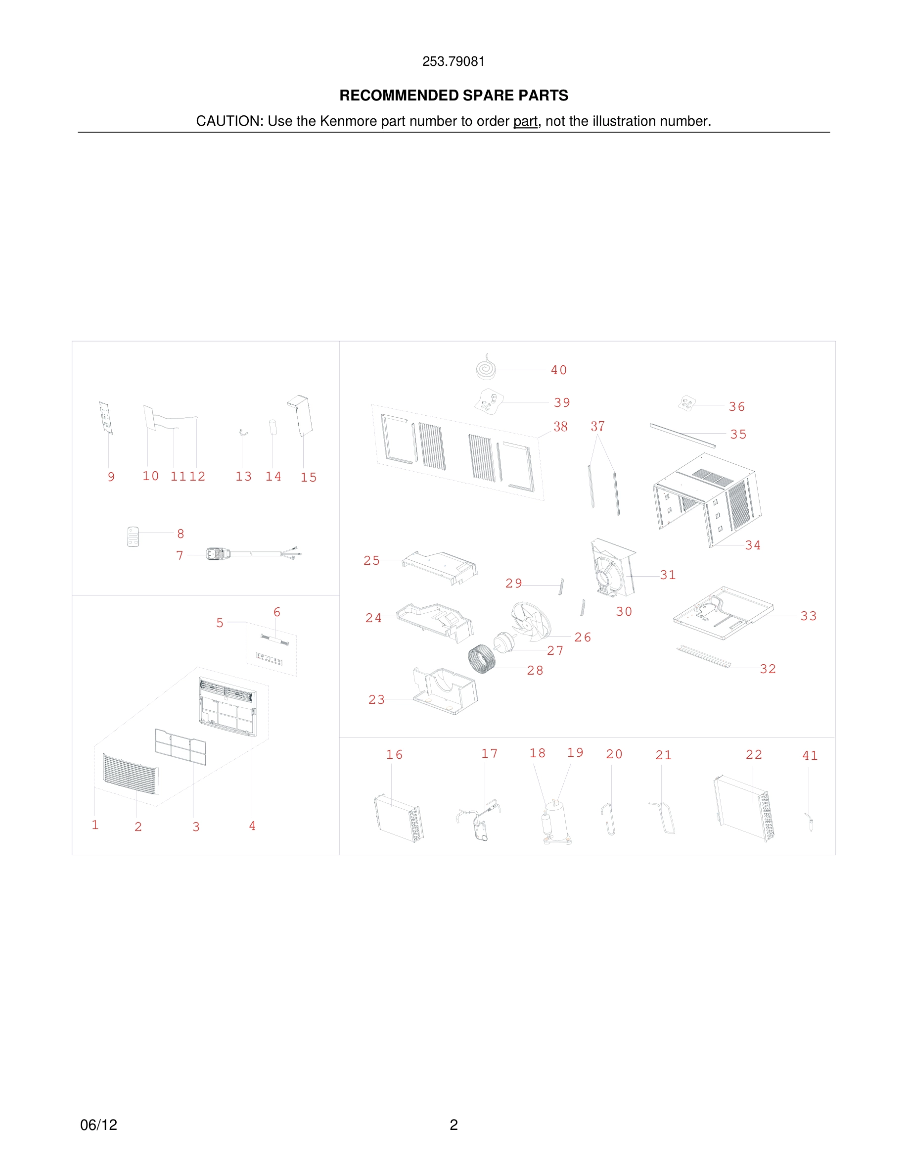 03 - RECOMMENDED SPARE PARTS