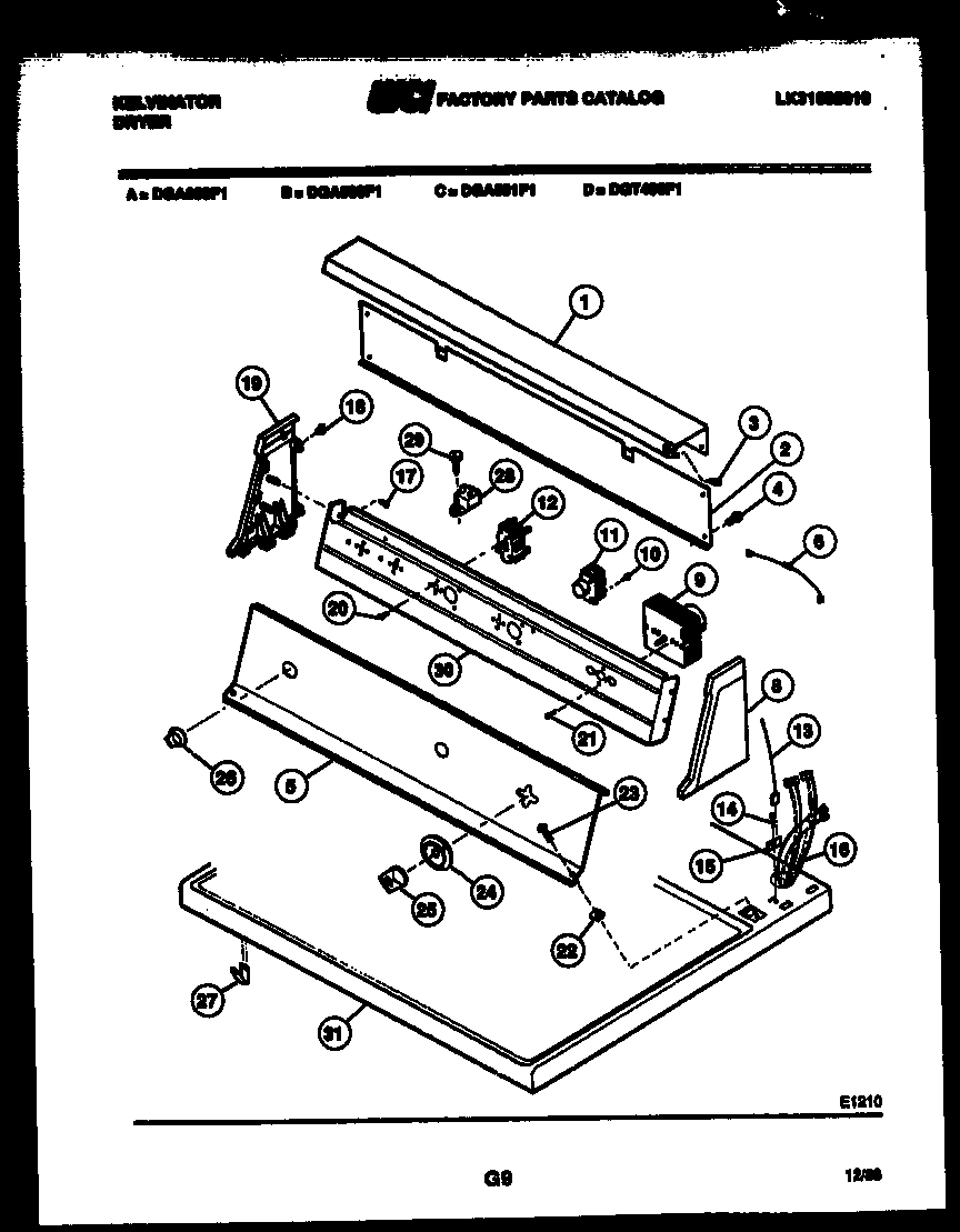 04 - CONSOLE AND CONTROL PARTS