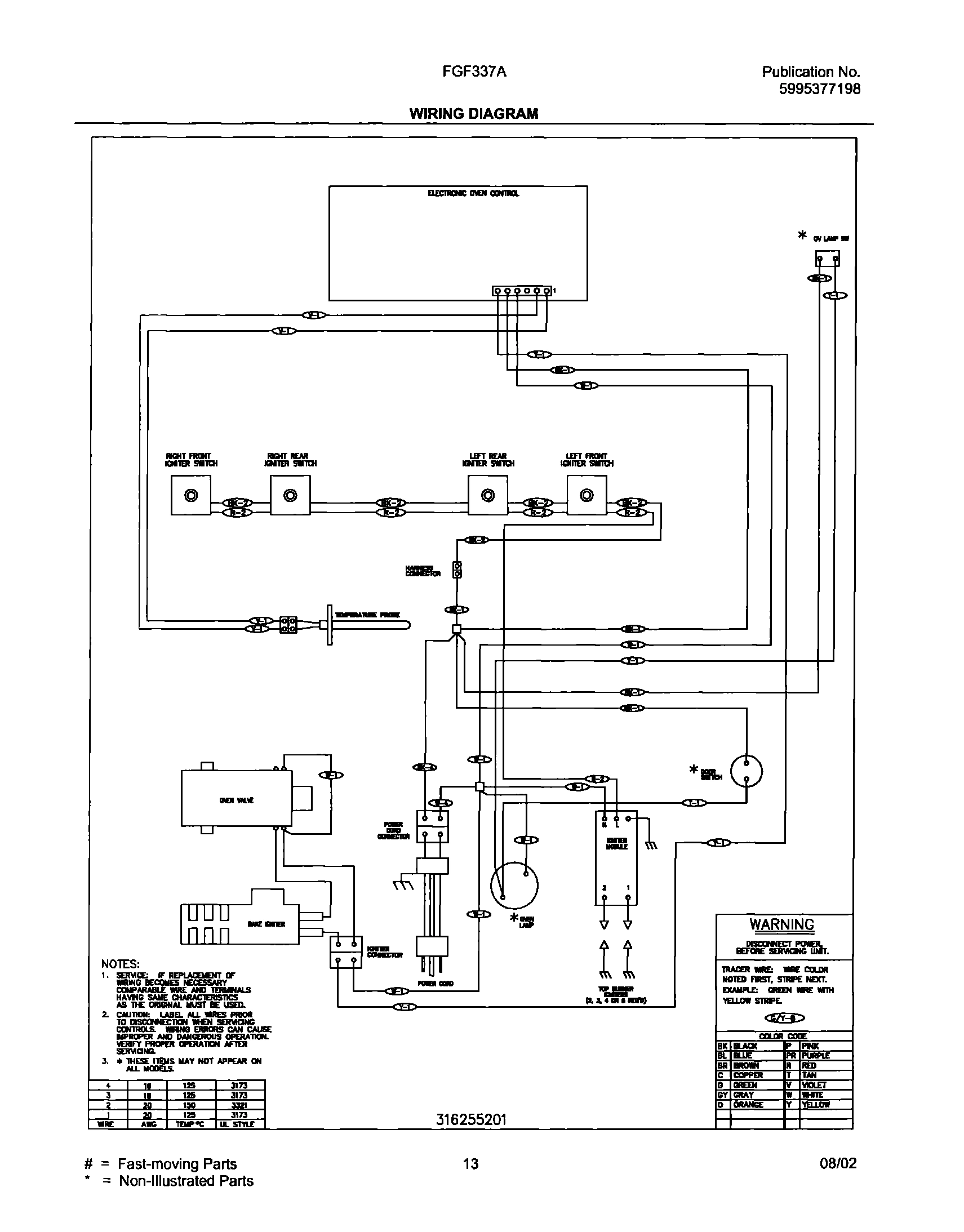 13 - WIRING DIAGRAM