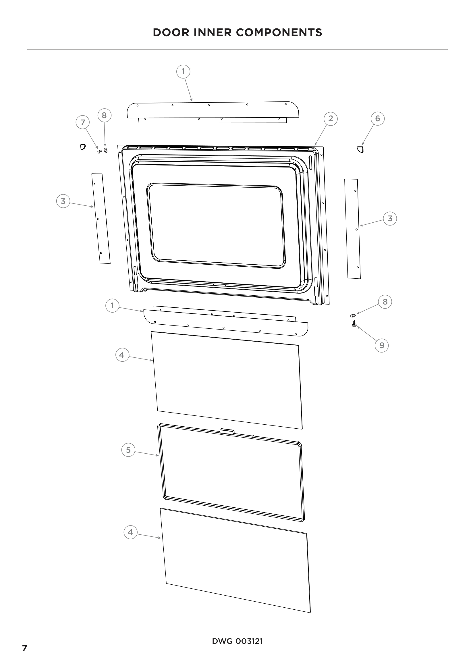 DOOR INNER COMPONENTS