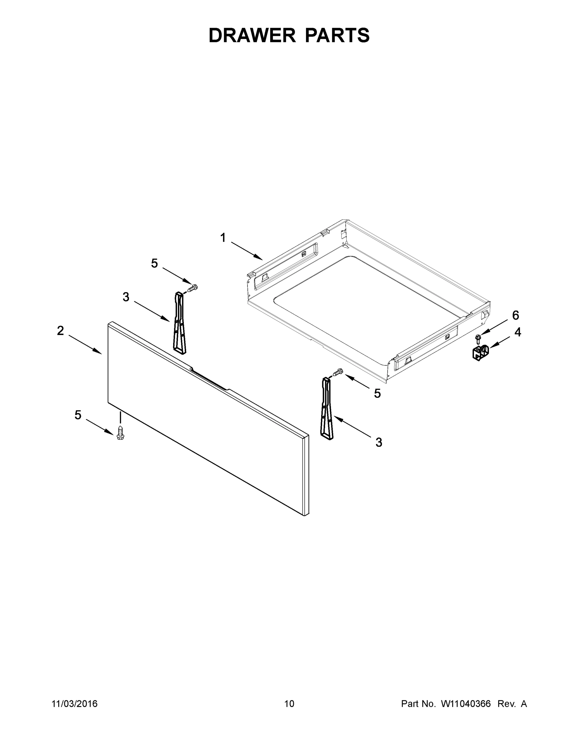06 - DRAWER PARTS