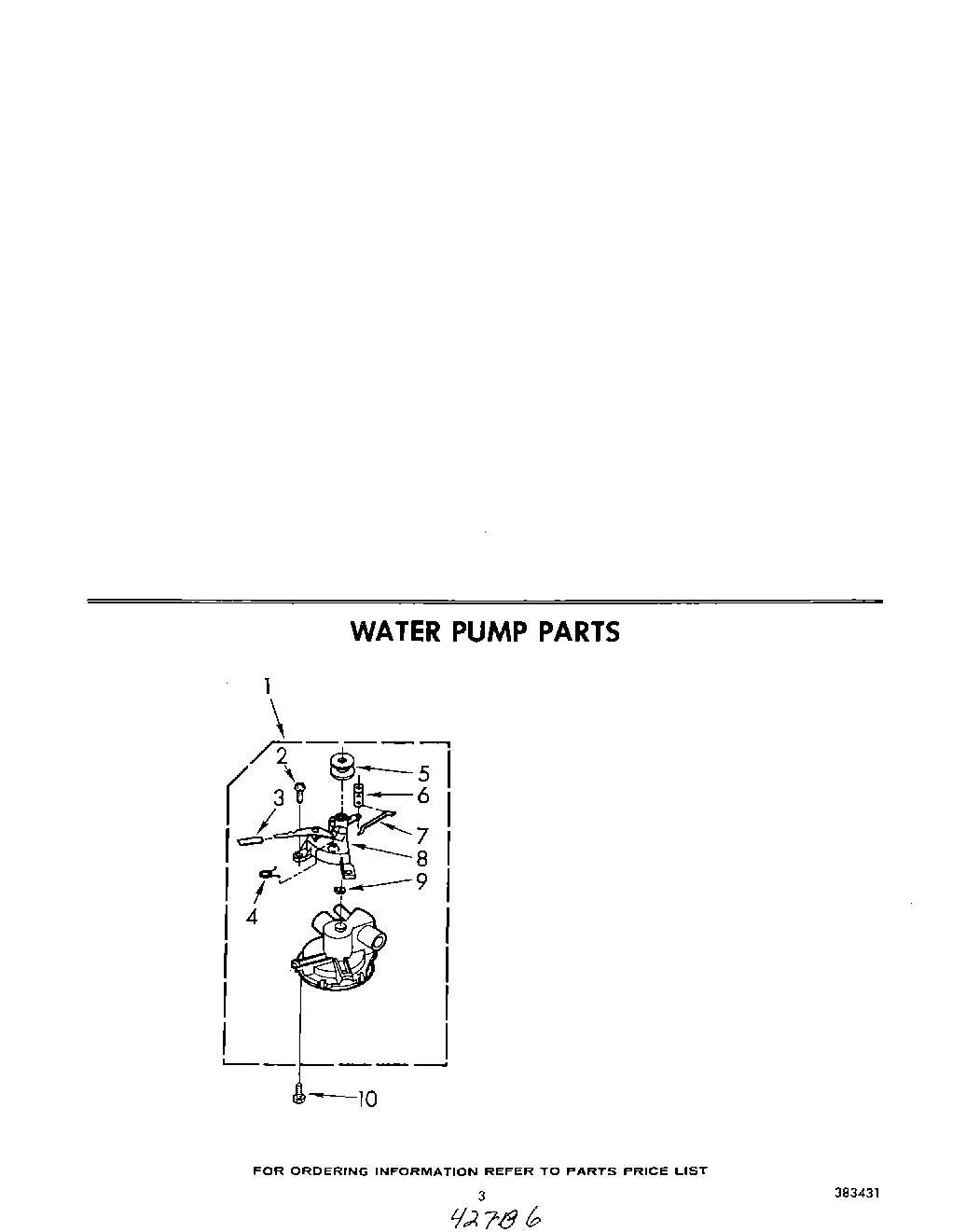 03 - WATER PUMP
