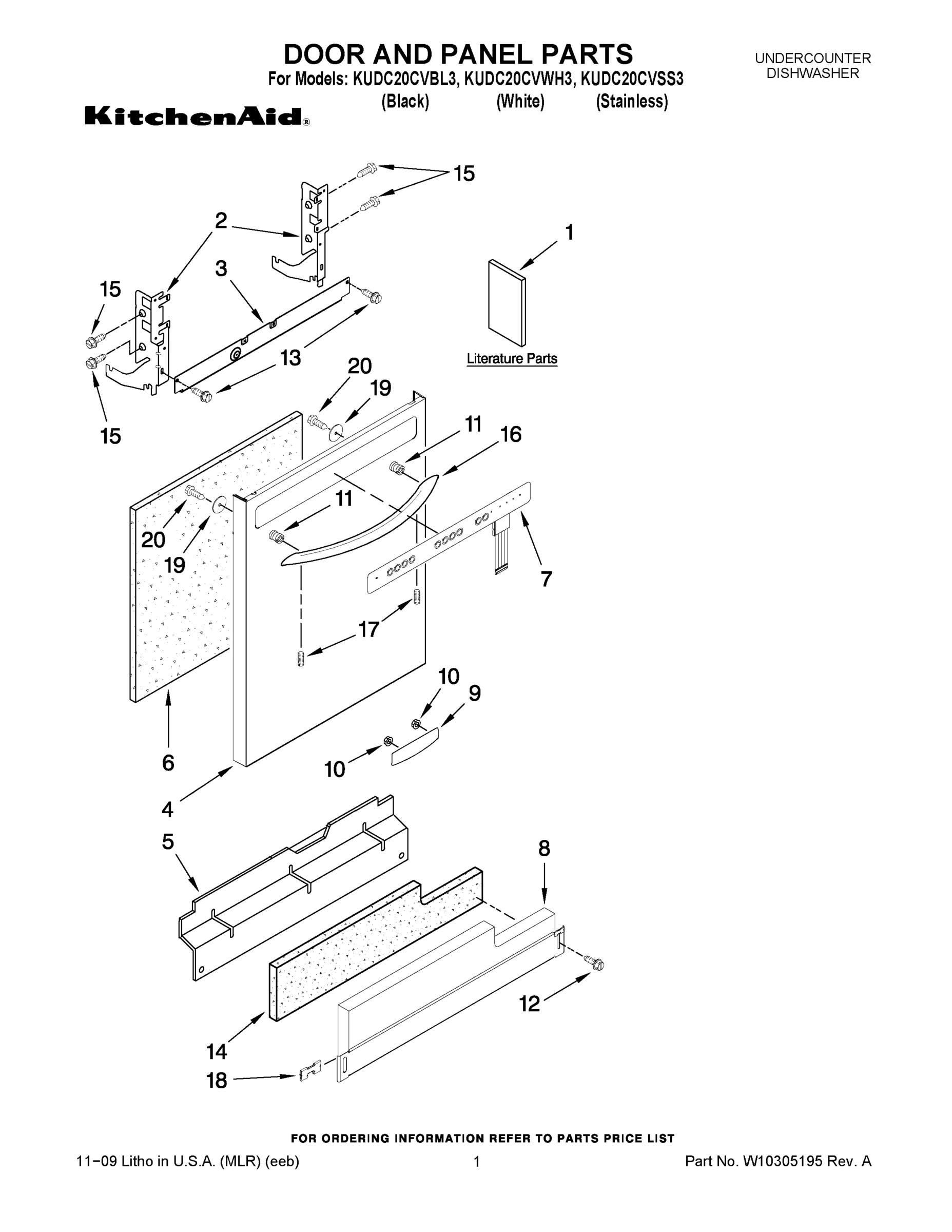 01 - DOOR AND PANEL PARTS
