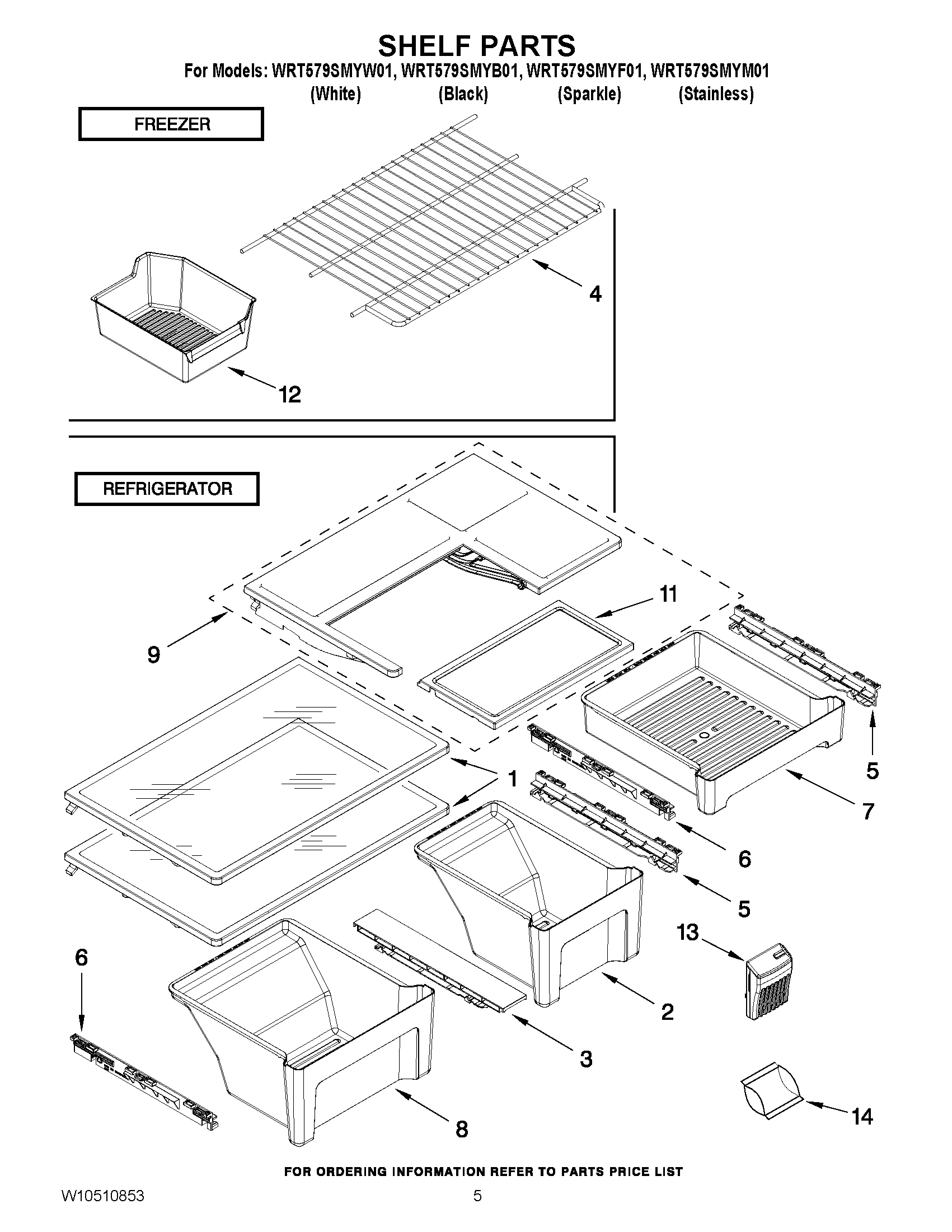 03 - SHELF PARTS