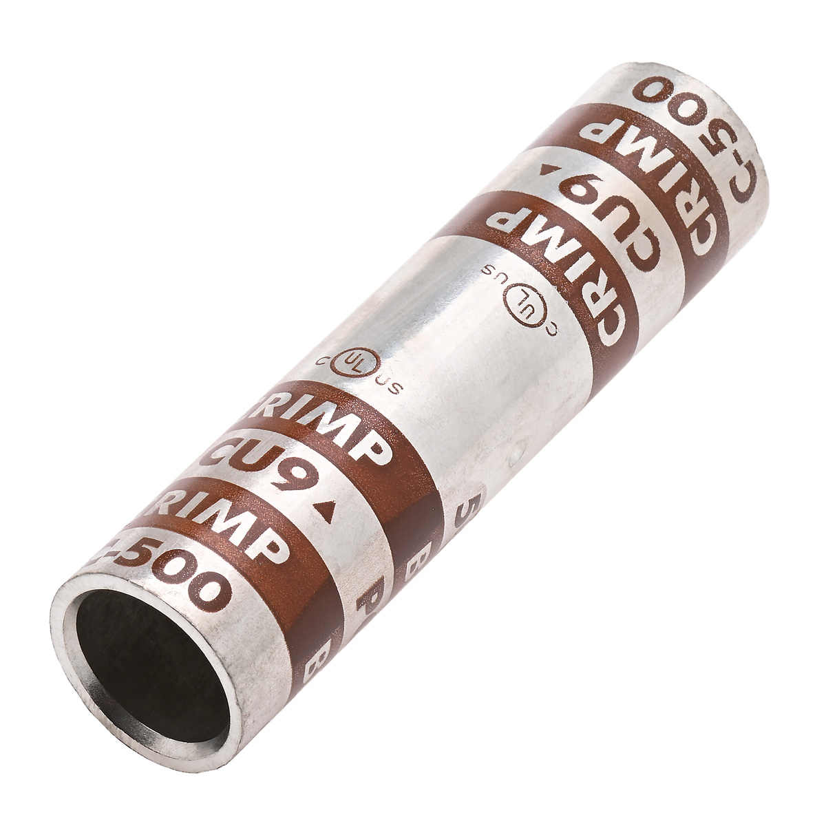 Morris Products 94099 Short Barrel Compression Lug, 1 Hole, Copper...