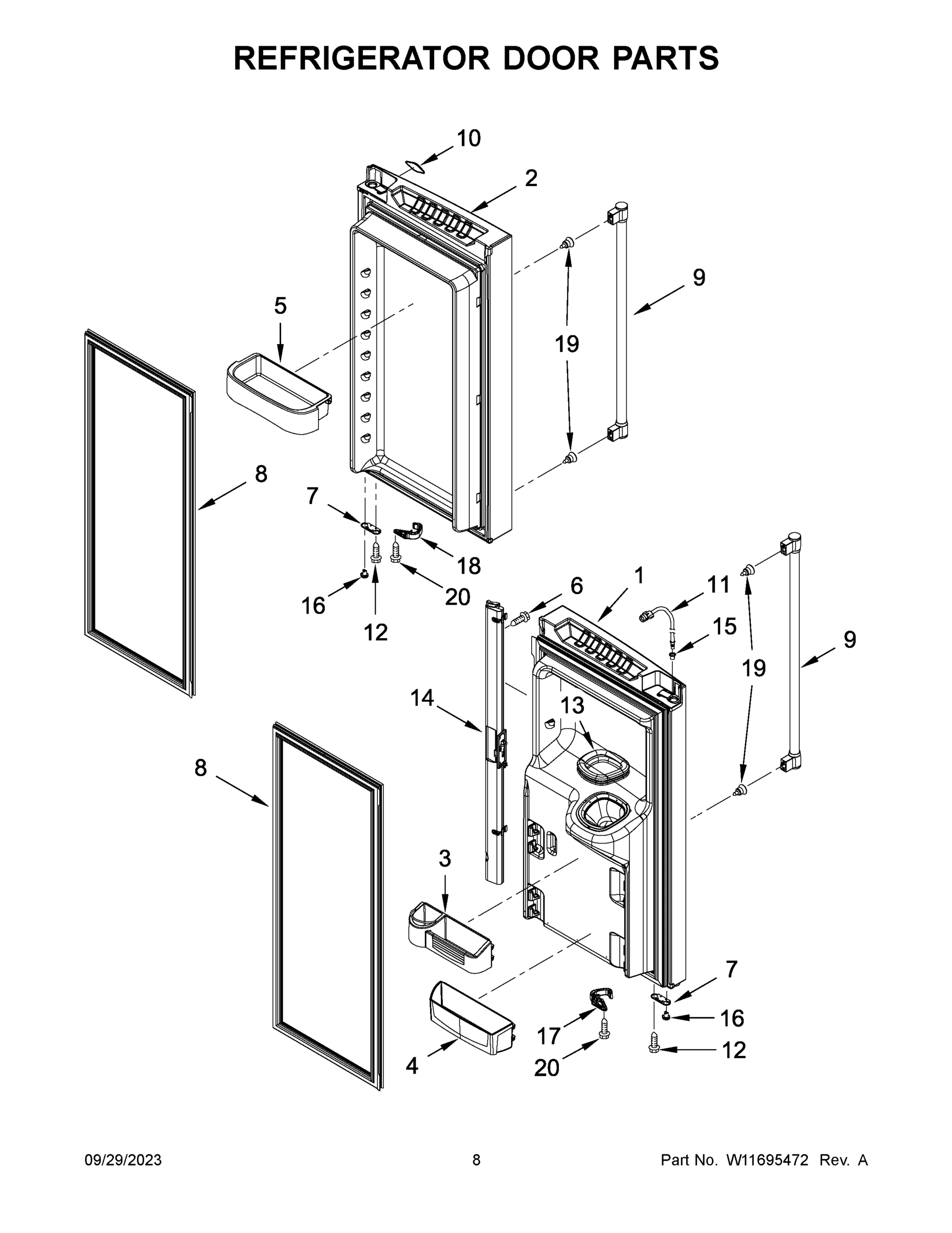 05 - REFRIGERATOR DOOR PARTS