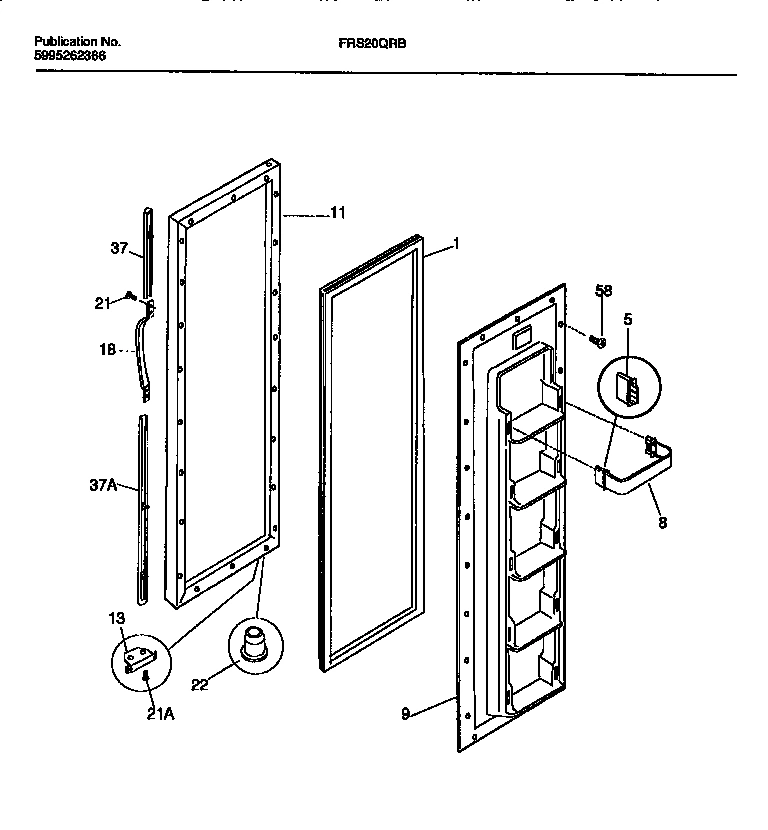 02 - FREEZER DOOR