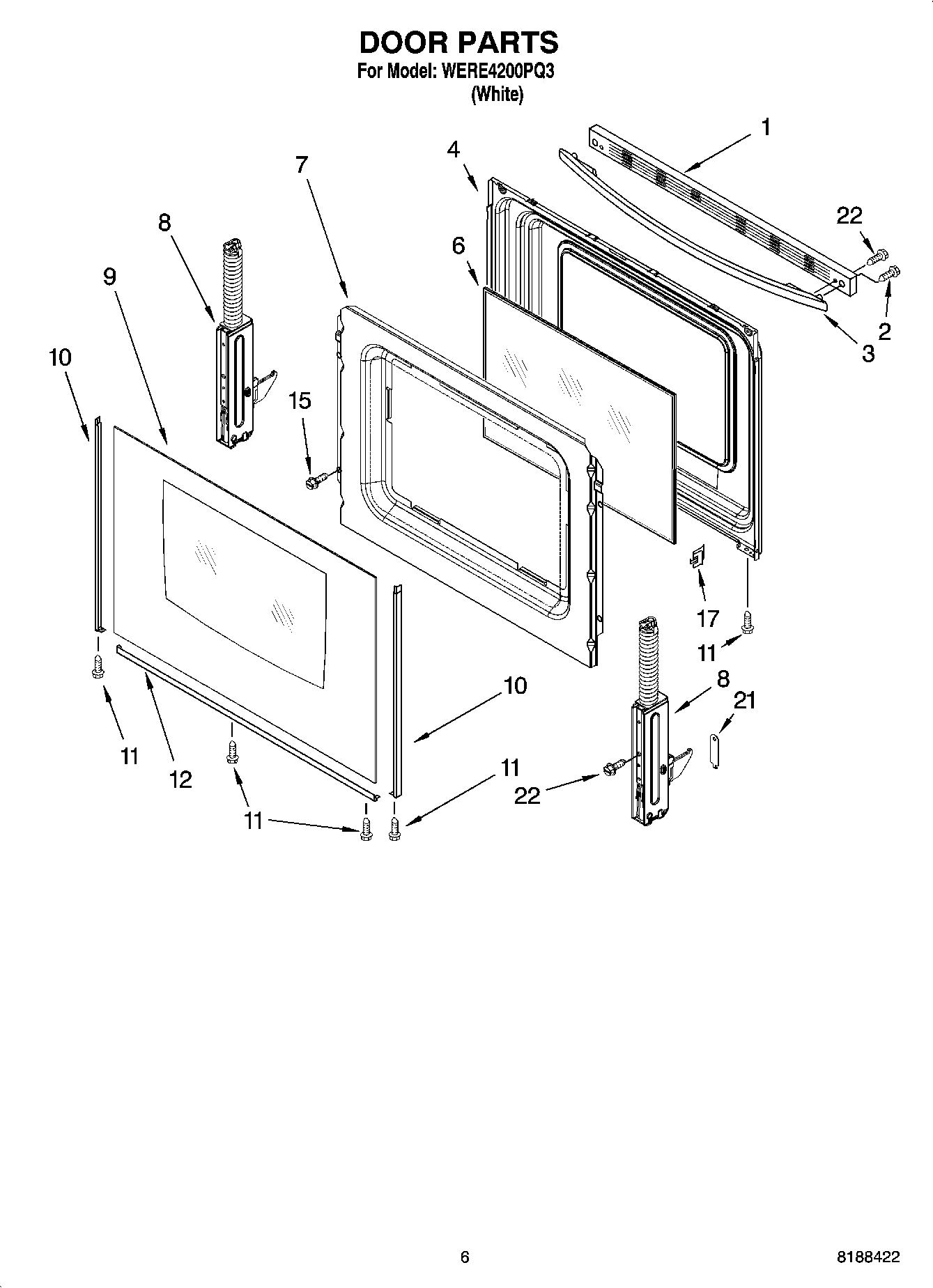 05 - DOOR PARTS, OPTIONAL PARTS (NOT INCLUDED)