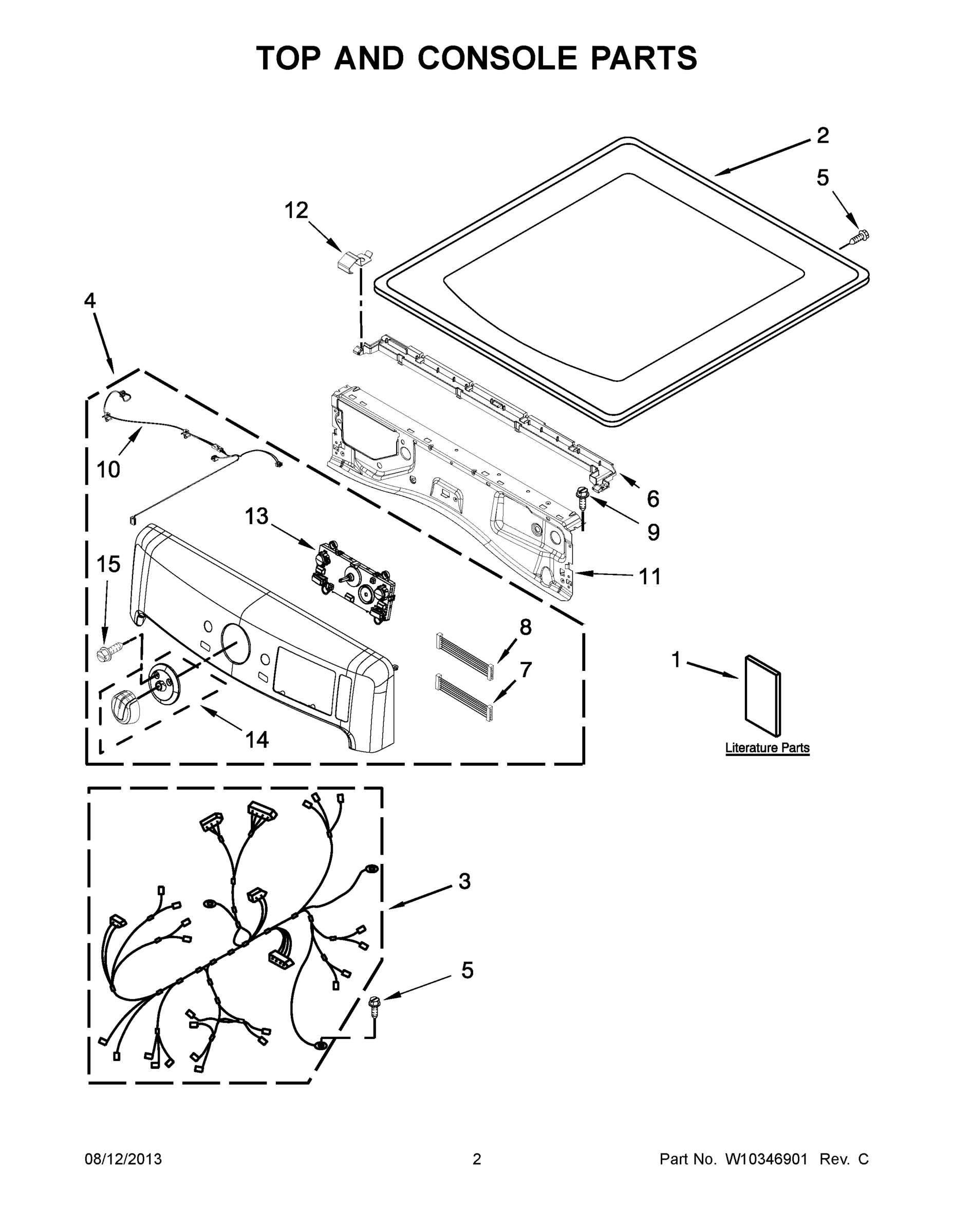 02 - TOP AND CONSOLE PARTS