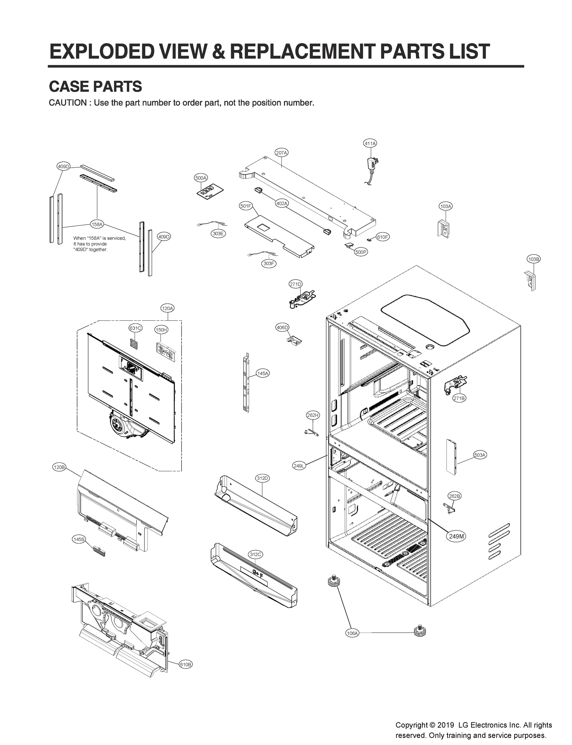 CASE PARTS