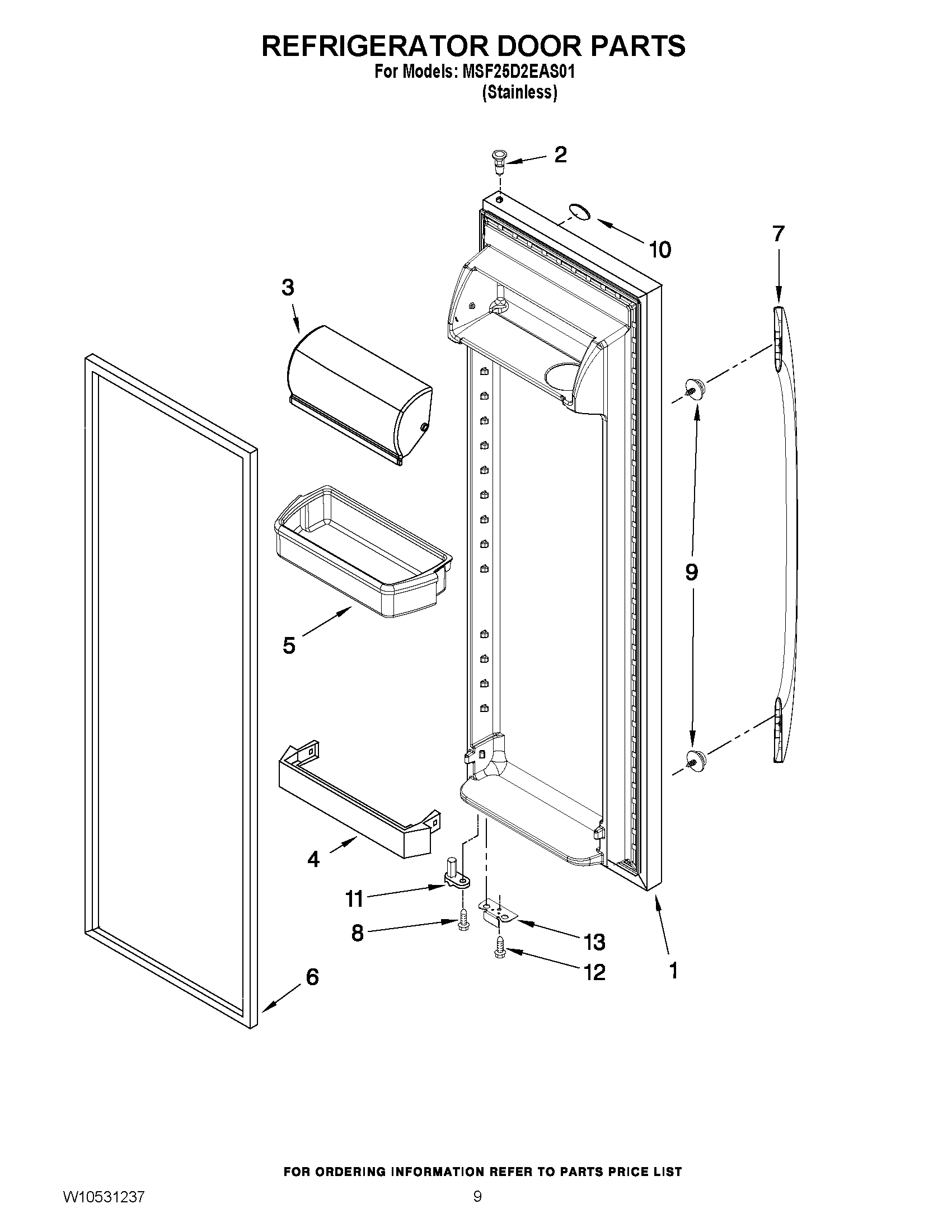 06 - REFRIGERATOR DOOR PARTS