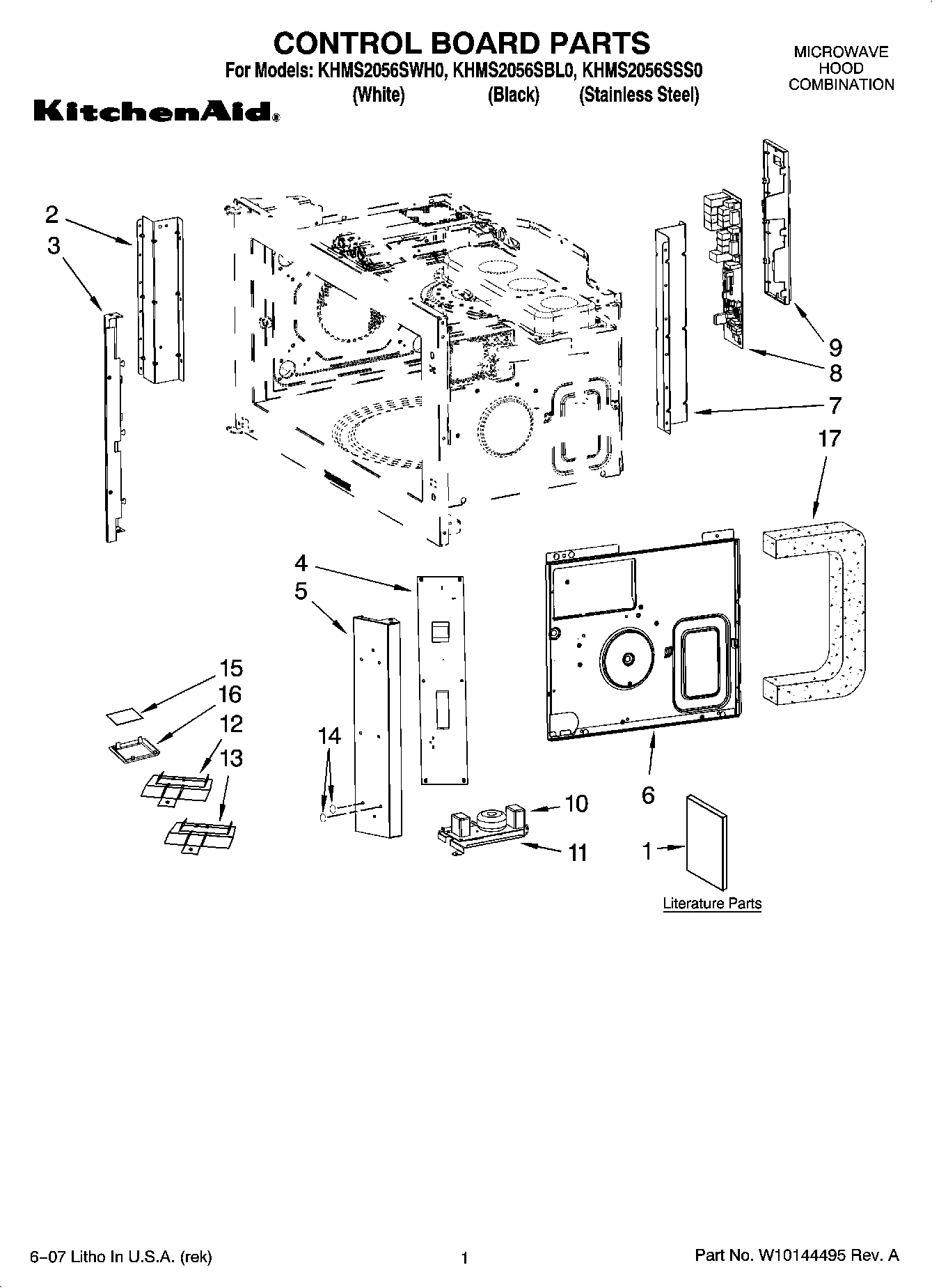 01 - CONTROL BOARD PARTS