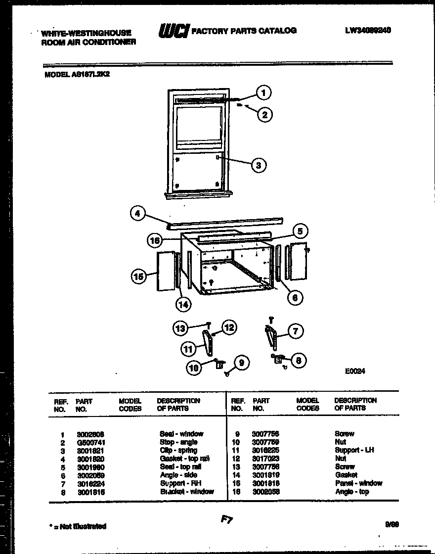 07 - CABINET AND INSTALLATION PARTS