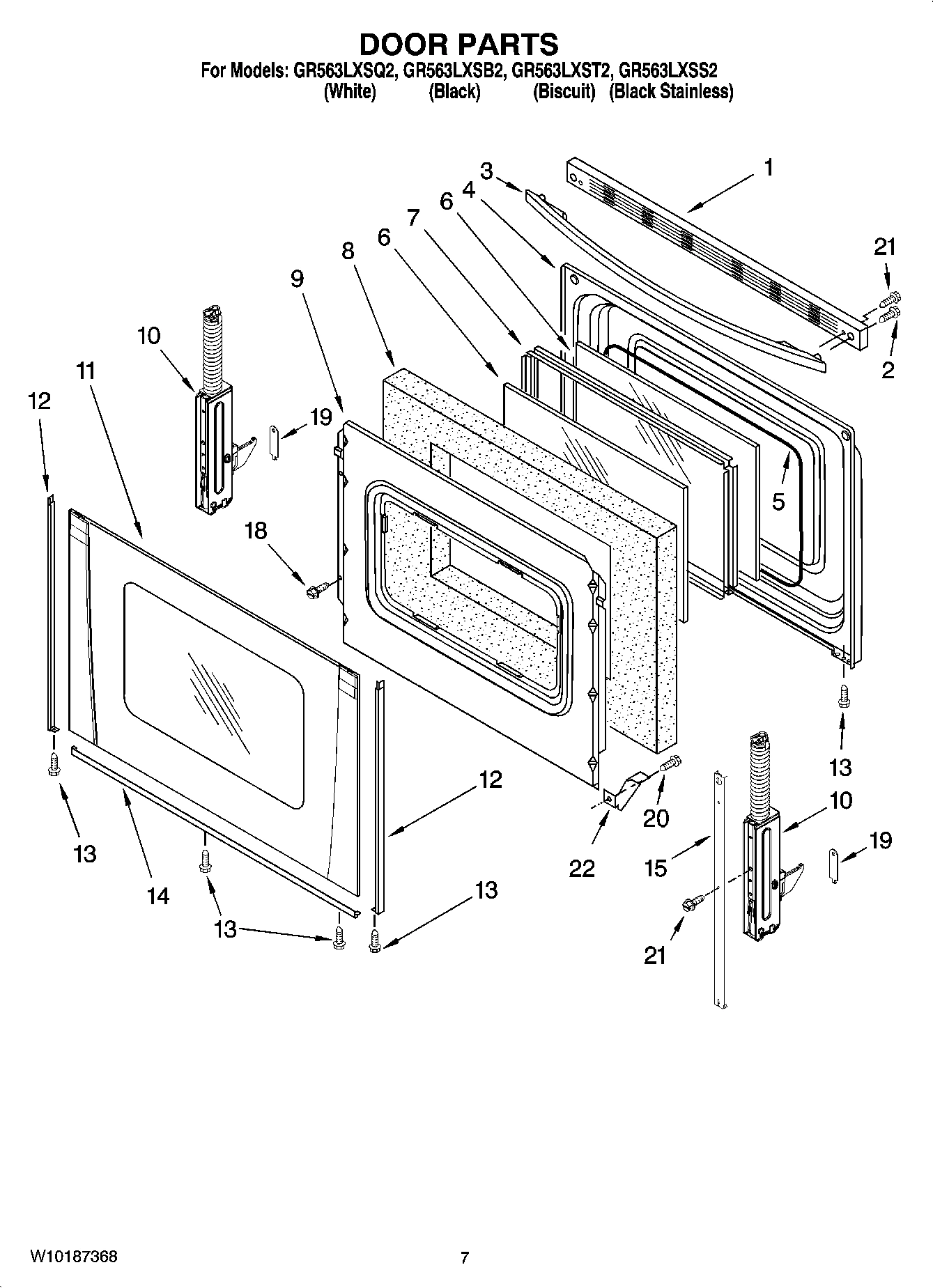 05 - DOOR PARTS, OPTIONAL PARTS