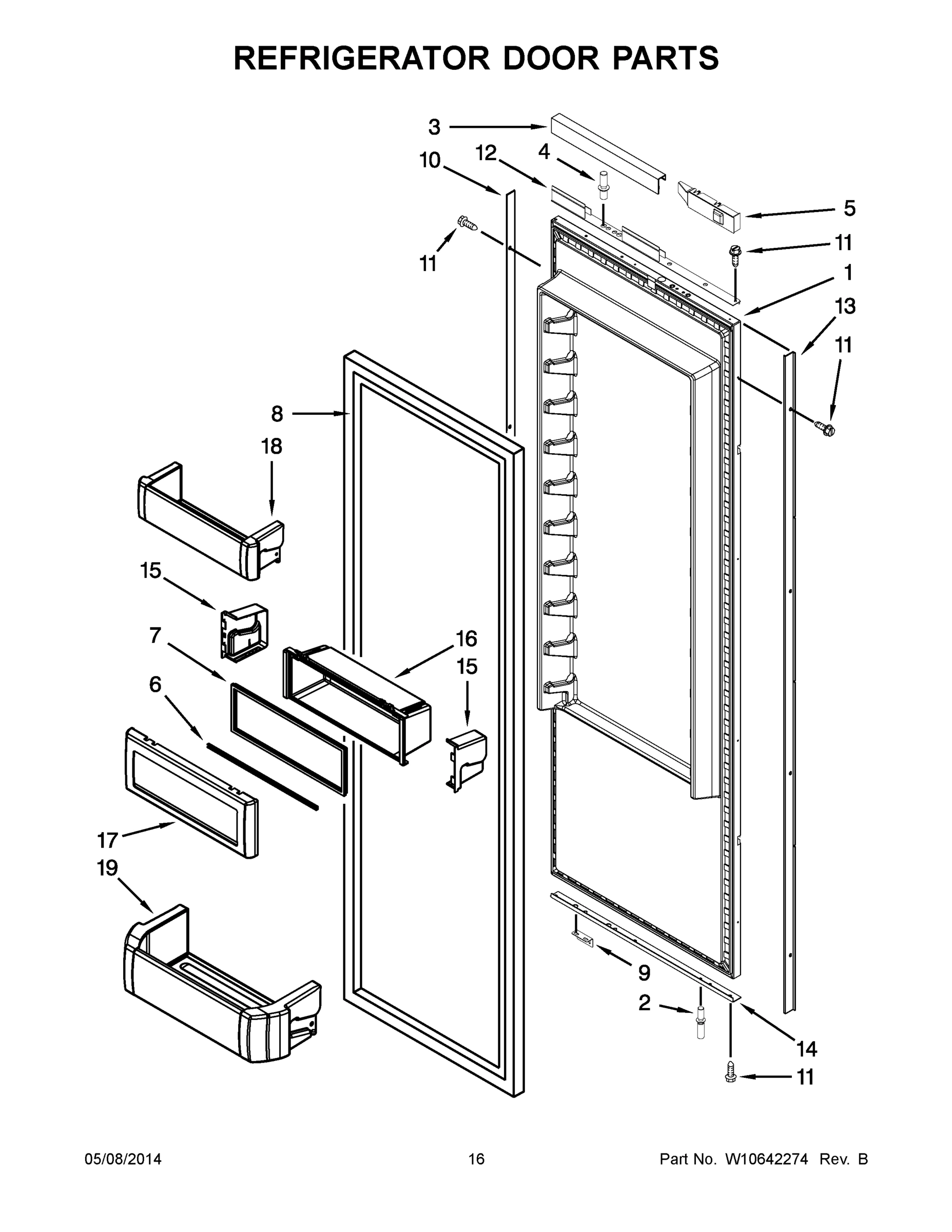 09 - REFRIGERATOR DOOR PARTS