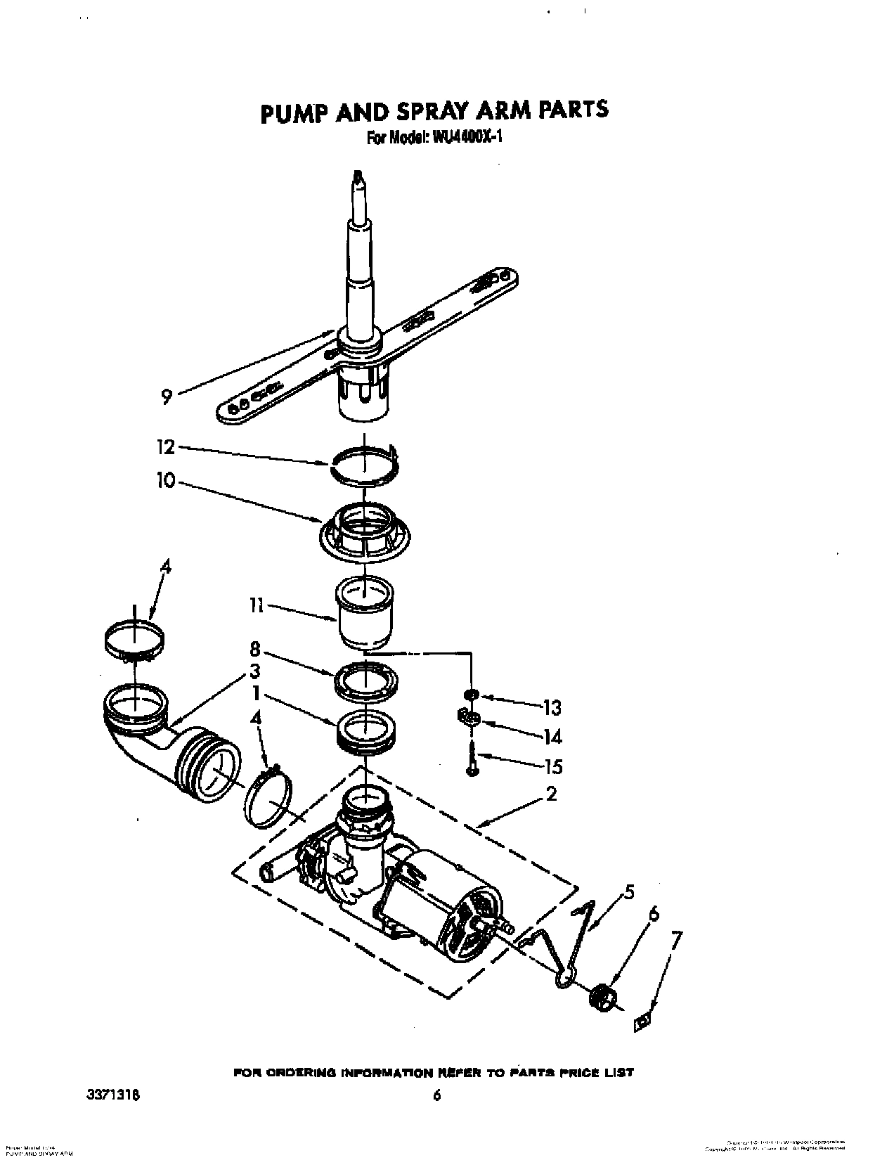 05 - PUMP AND SPRAY ARM