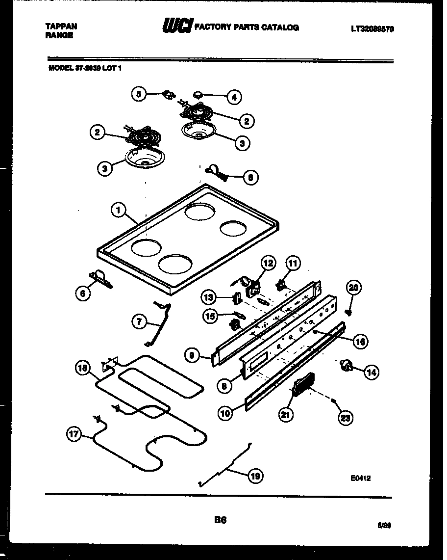 02 - COOKTOP AND BROILER PARTS