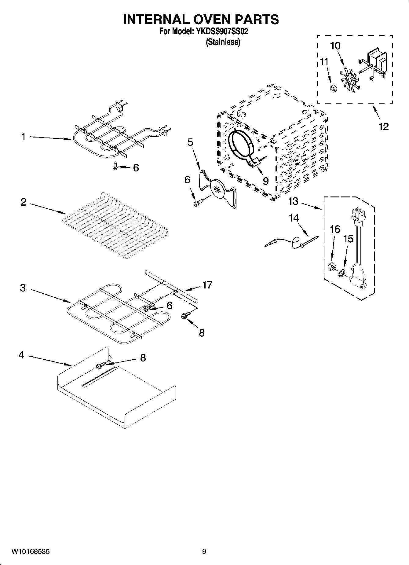 06 - INTERNAL OVEN PARTS