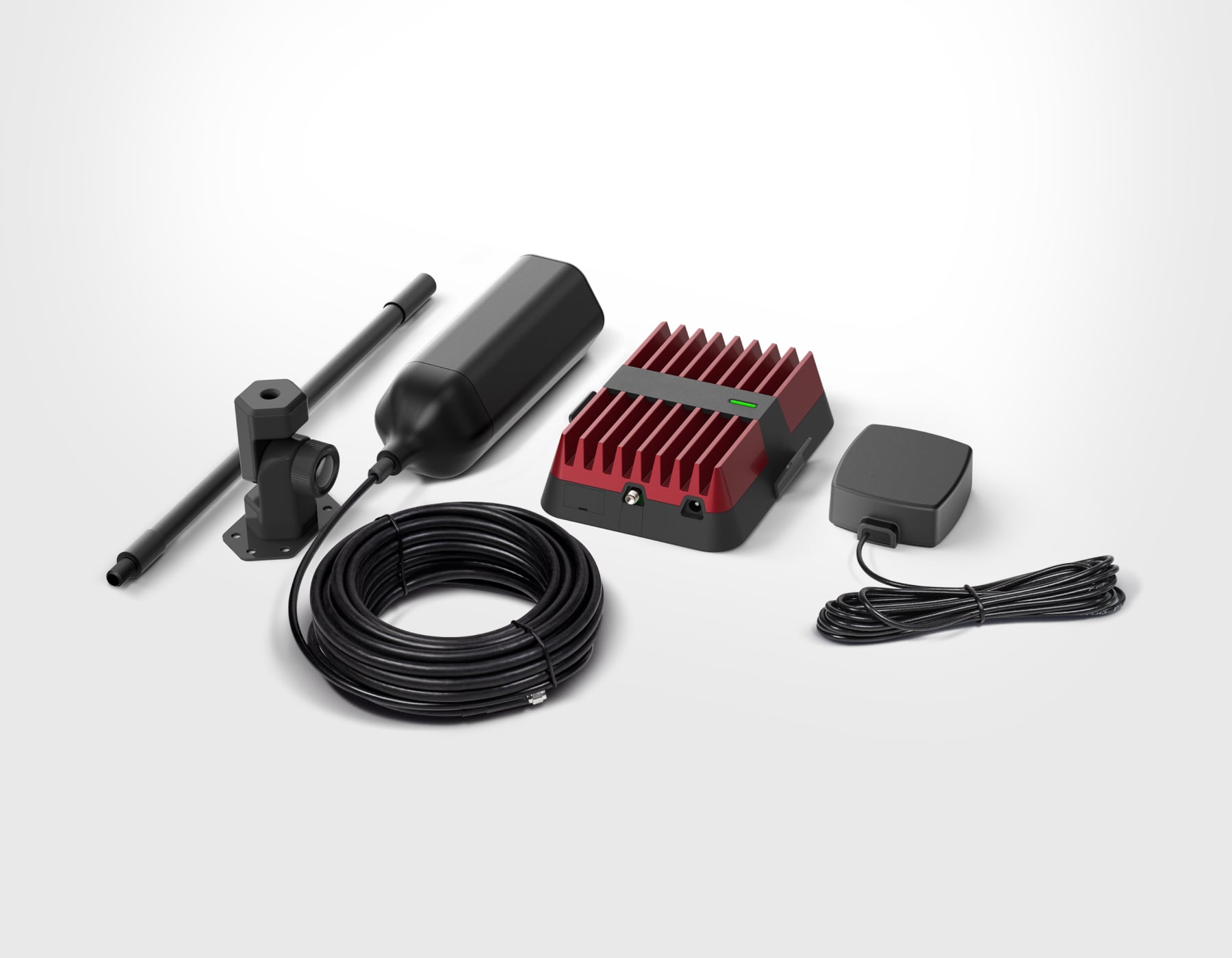 weBoost Drive Reach RV II. In-vehicle cell signal booster for RVs and towable trailers under about 25 feet, parked or on the road